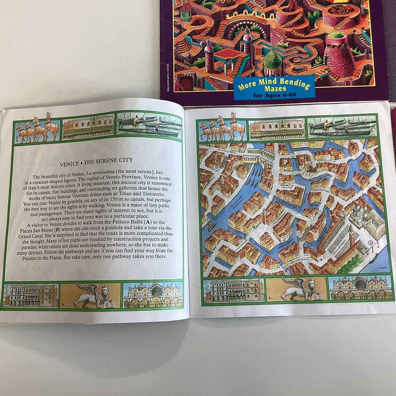 Amazing Mazes Rolf Heimann Puzzle Kindergarten 1st 2nd 3rd 4th Grade 7 Book Lot