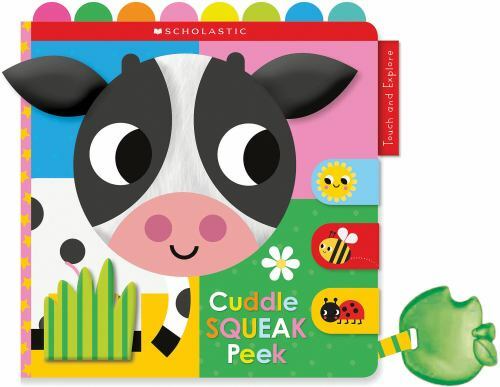 Cuddle Squeak Peek, Hardcover by Barker, Scott (ILT), Like New Used, Free shi…