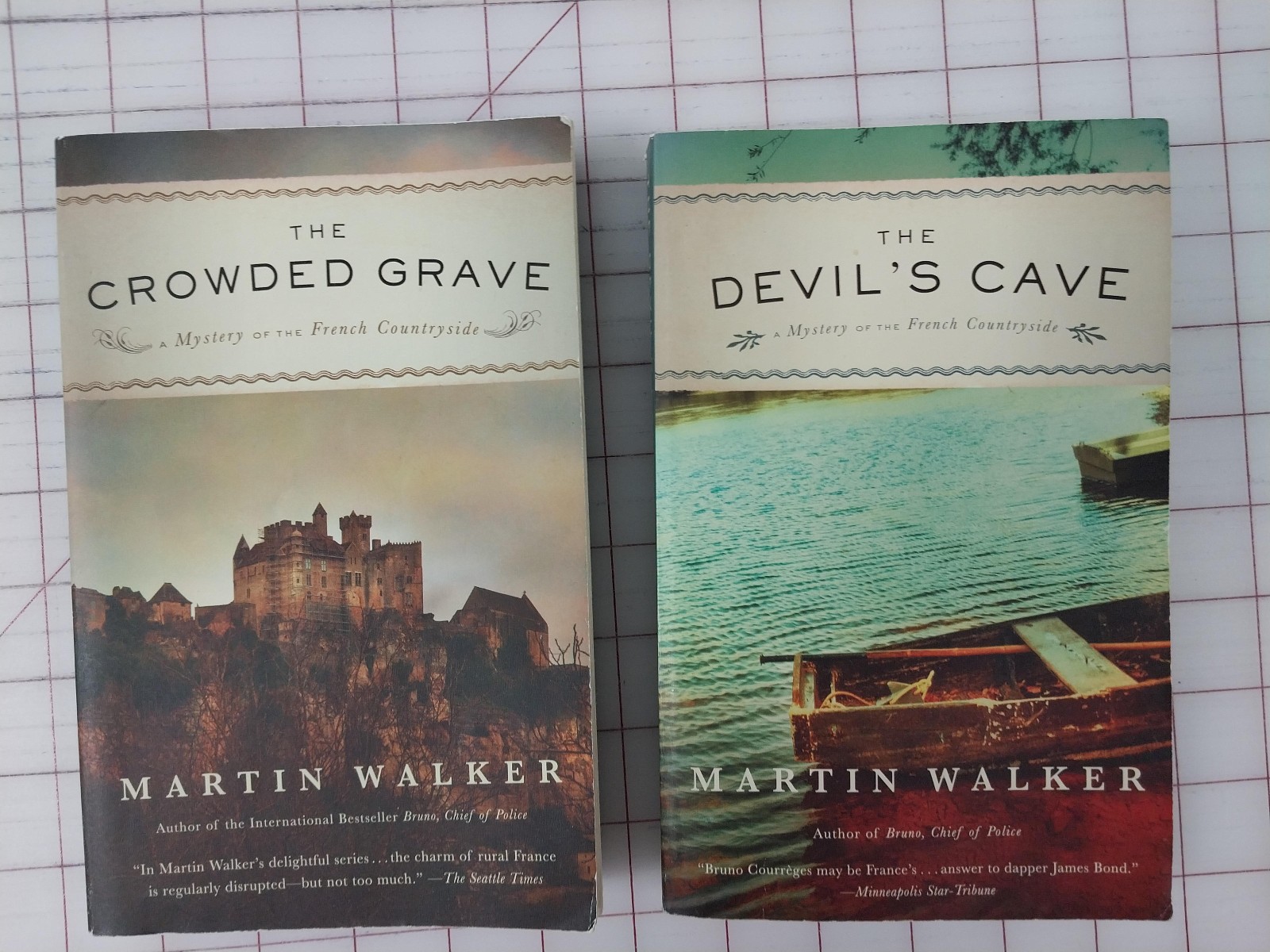 6 Books Lot French Countryside Mystery series MARTIN WALKER Bruno chief police