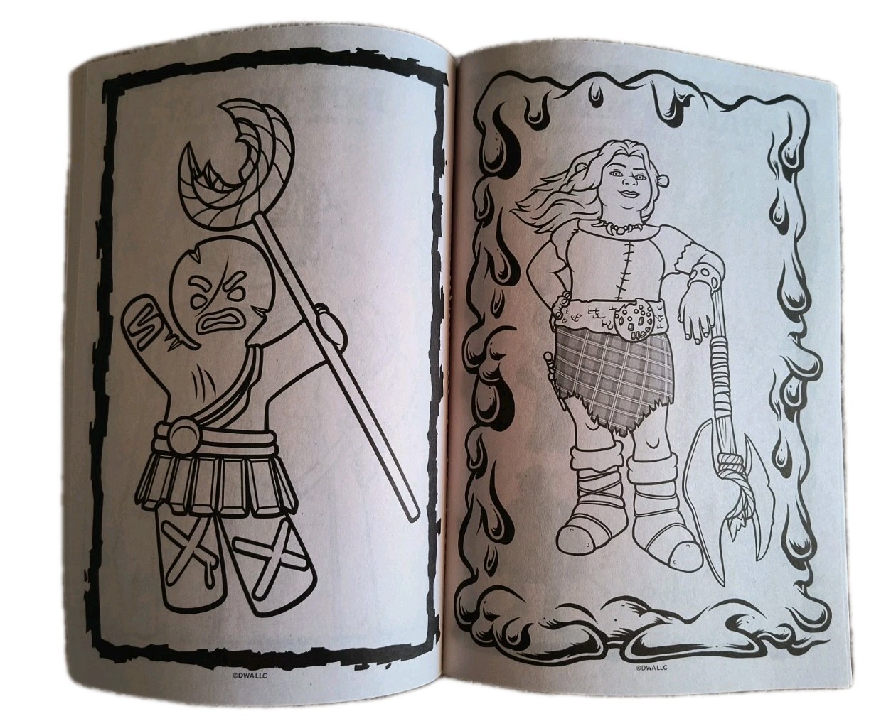 Dreamworks SHREK Jumbo Coloring Book & Activity Book Tear/Share Pages 🆕🆓Ship!
