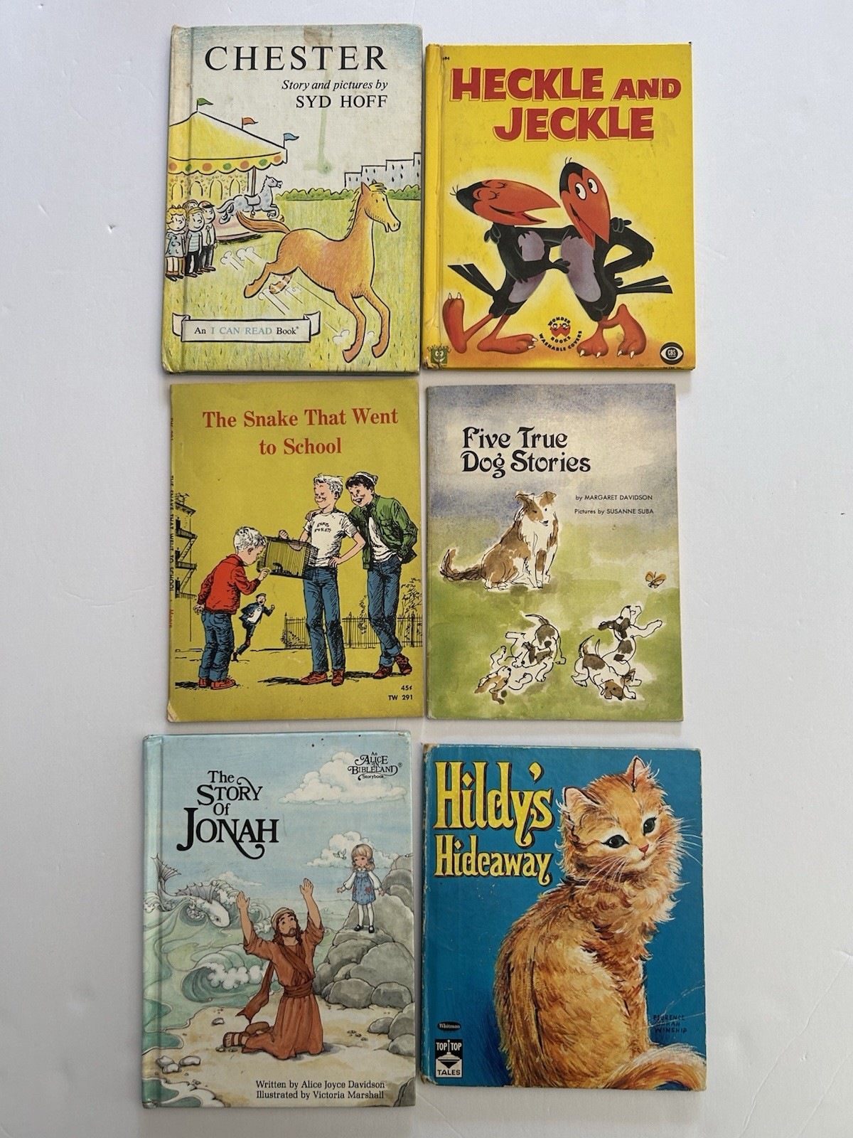 Lot of 19 Vintage 50s, 60s, 70s, 80s Children Books