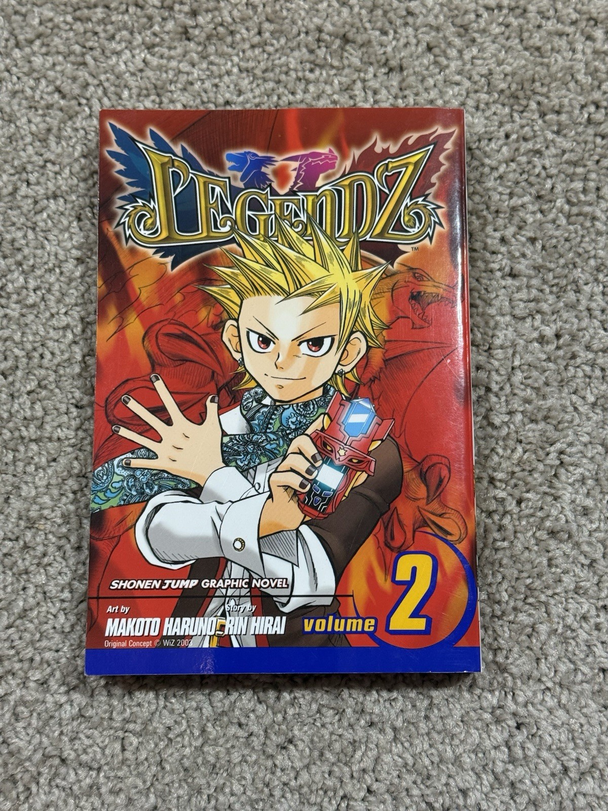 2003 Shonen Jump Legendz Manga Graphic Novel Comic Books Volumes 1, 2 & 3 Used