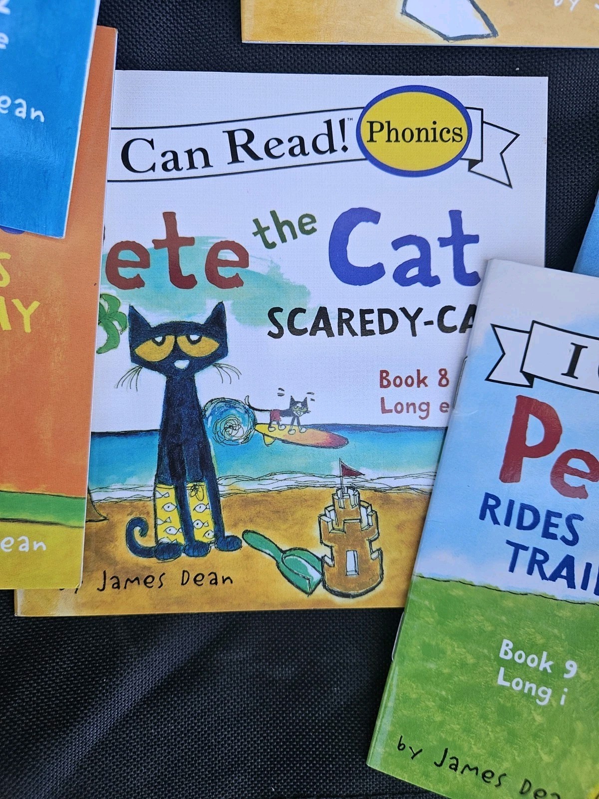 Pete the Cat Childrens Kids Books Lot Of 12 I Can Read Phonics Set By James Dean