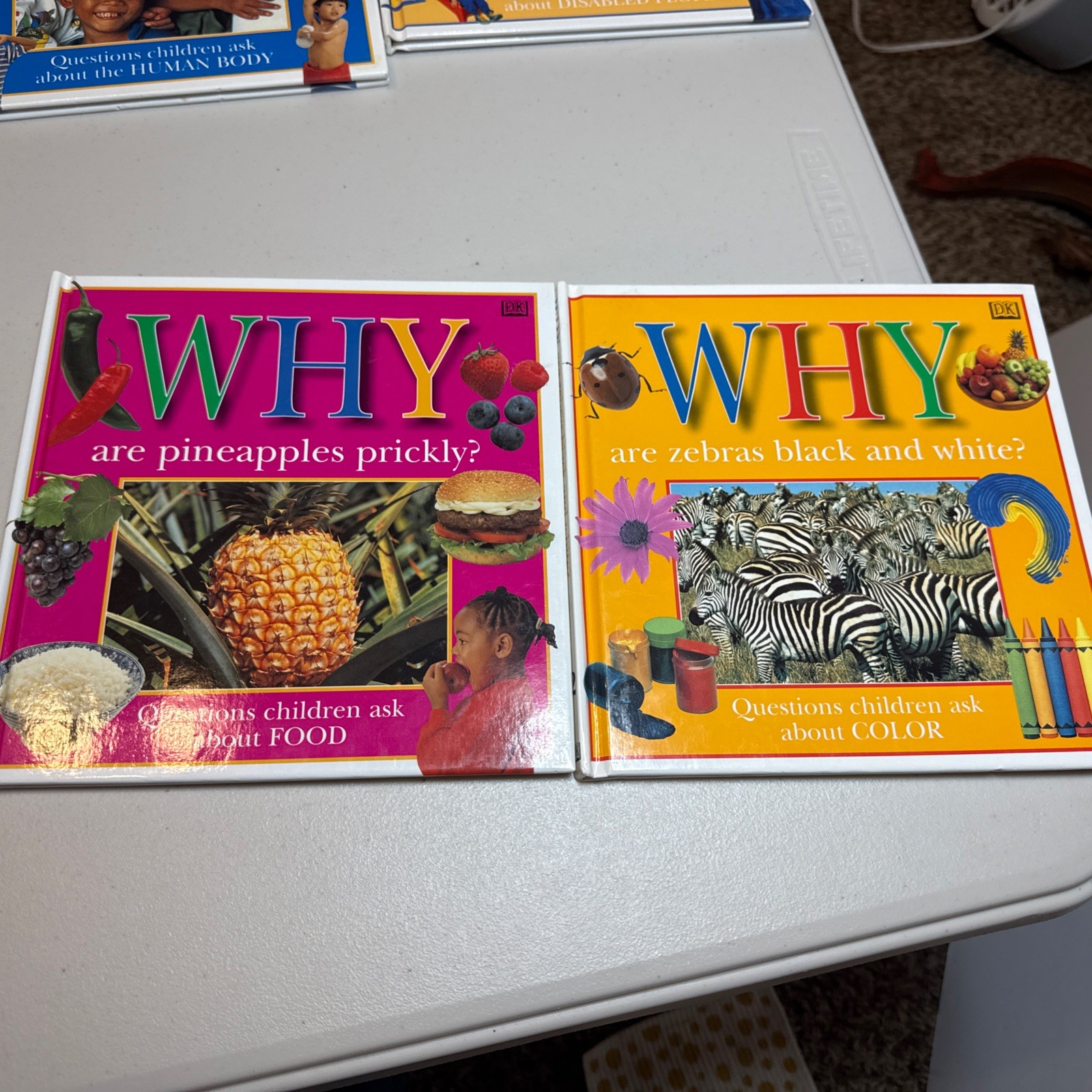 Vtg Lot Of 12 – Why? Questions Children Ask Children Books Series DK Publishing