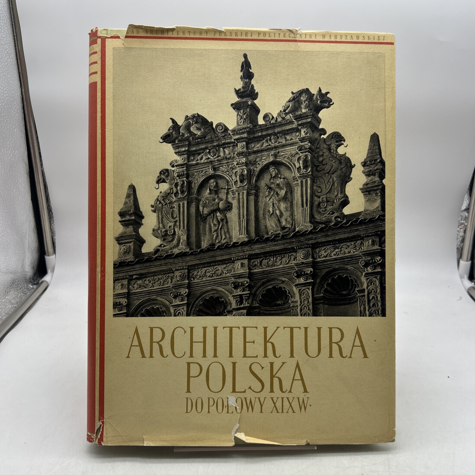Architektura Polska by Jan Zachwatwicz HC DJ 1956