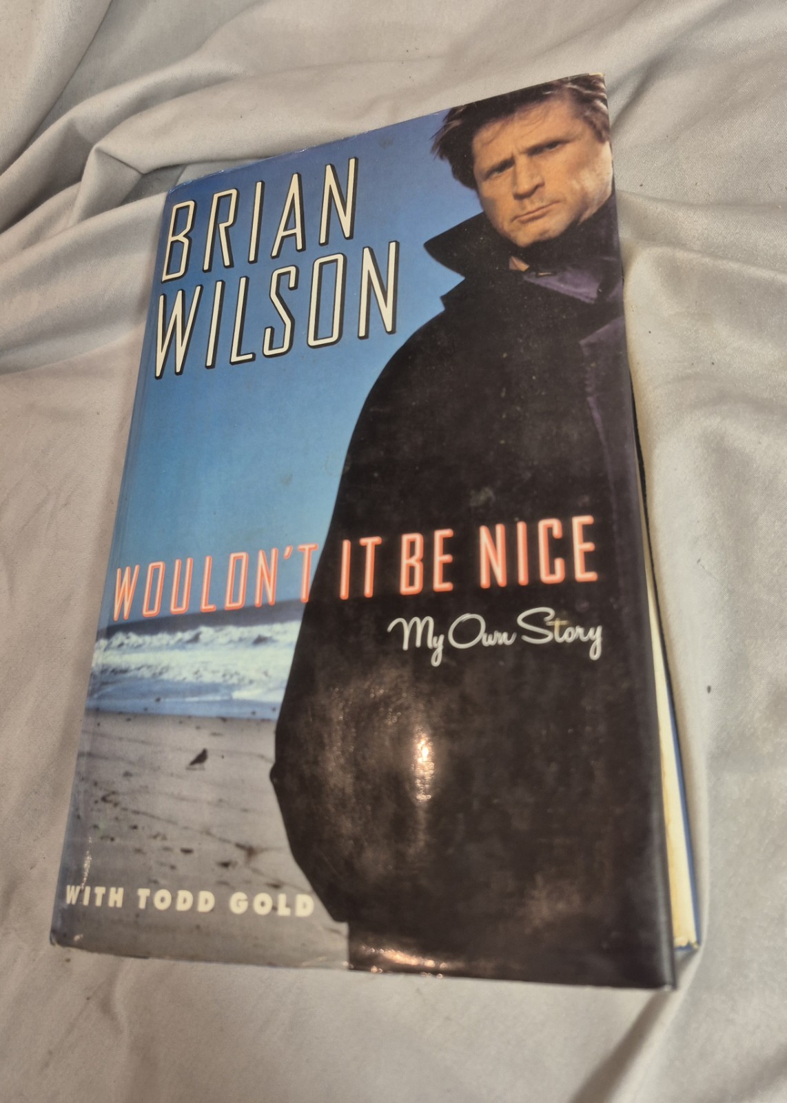 Brian Wilson True Signed 1st Ed Wouldn’t It Be Nice HC DJ 1991 w/ Affidavit Boys