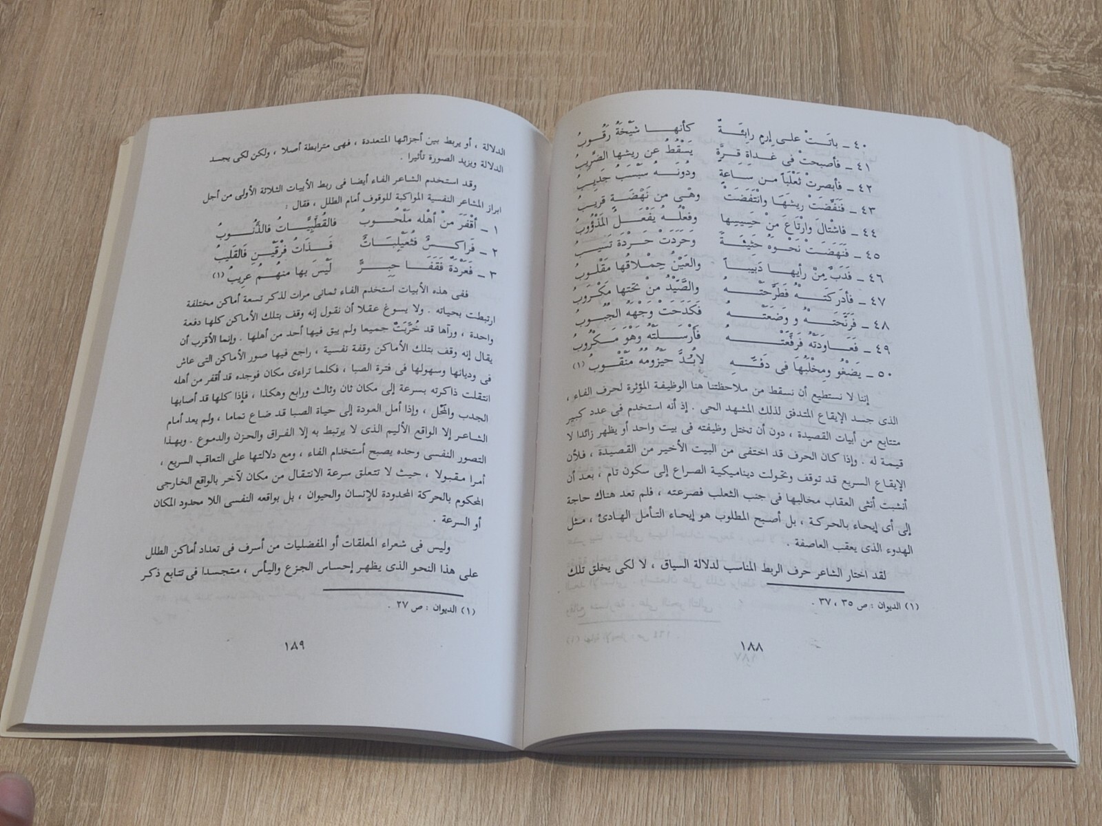 كتاب دراسات في الشعر الجاهلي Arabic Vintage Book Studies in pre-Islamic poetry