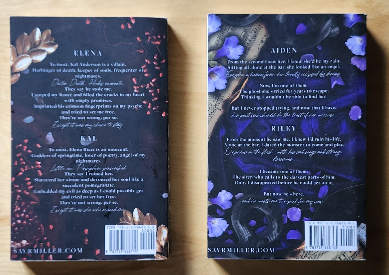 MONSTERS & MUSES by Sav R. Miller – 2 Book Lot