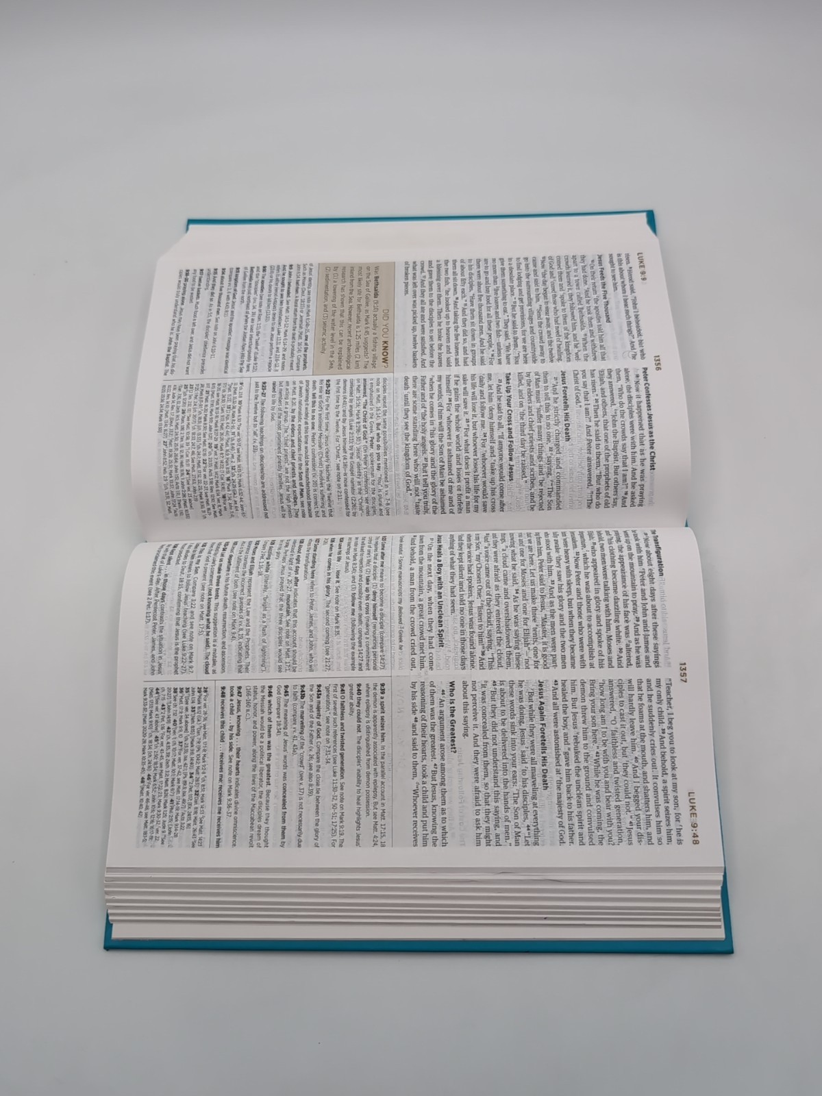 ESV Student Study Bible (Hardcover, Blue) by Esv Esv Bibles (2015, Trade…