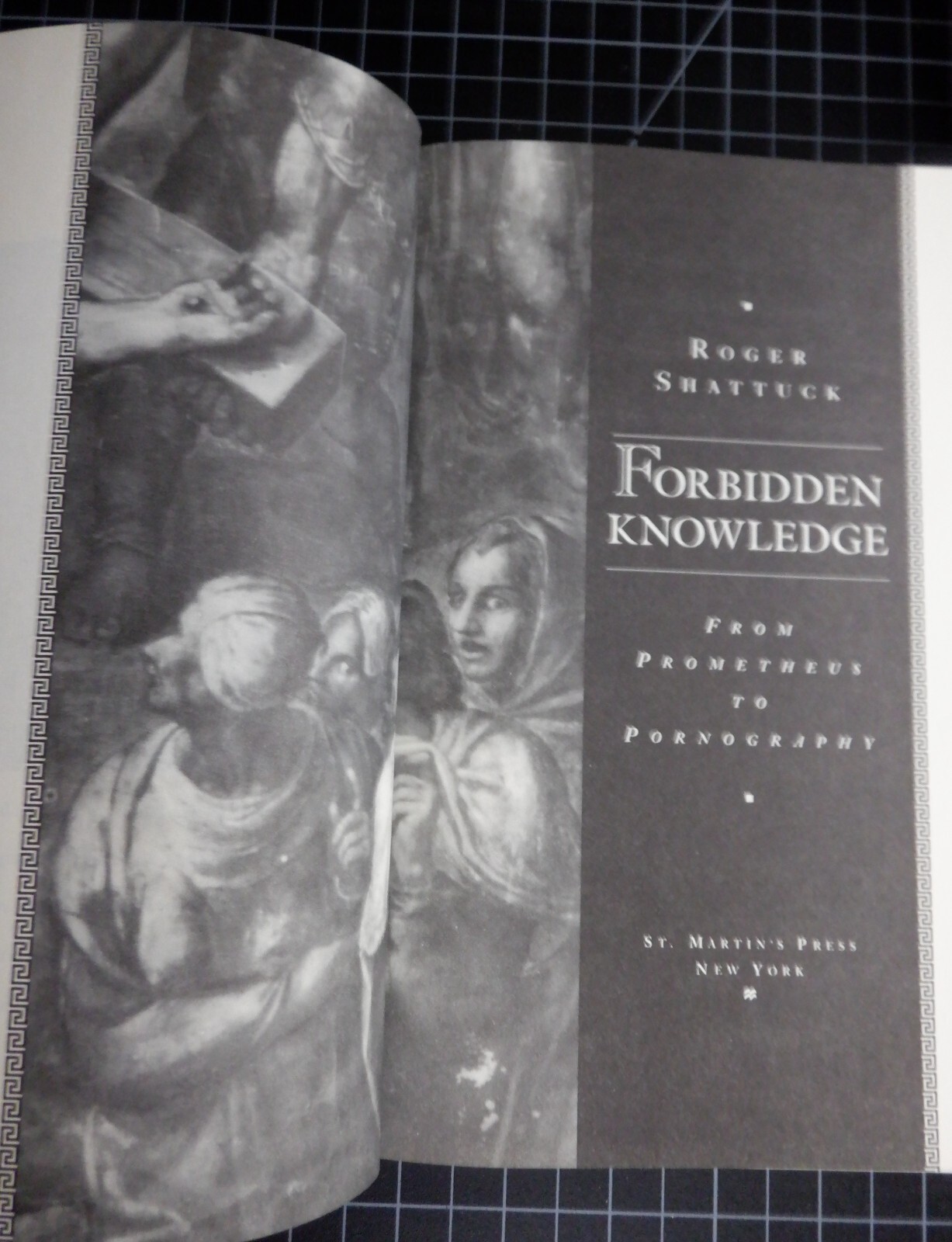 Forbidden Knowledge Roger Shattuck