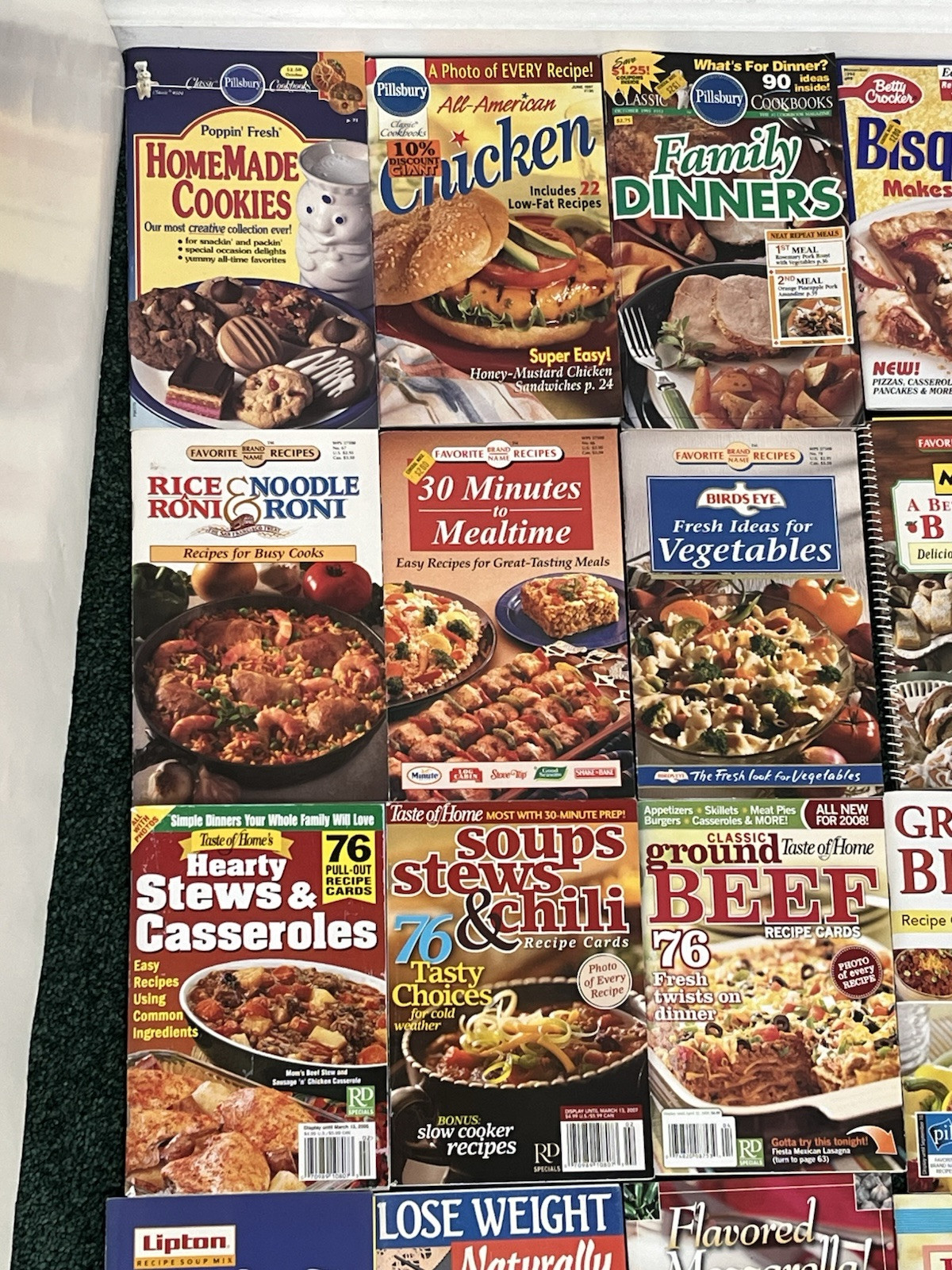 33 Cookbooks & Booklets & pamphlets advertising mixed lot of – 1980s 1990s 2000s