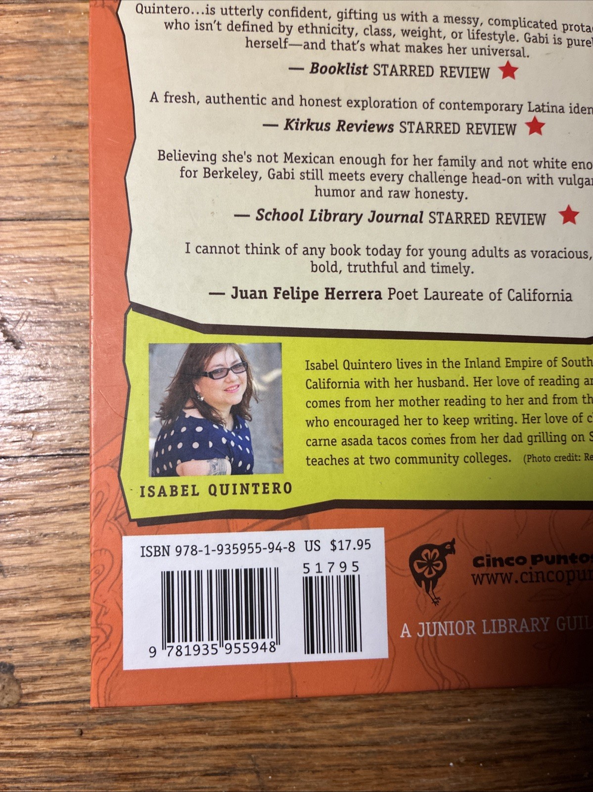 Gabi, a Girl in Pieces by Isabel Quintero (2014, Hardcover)