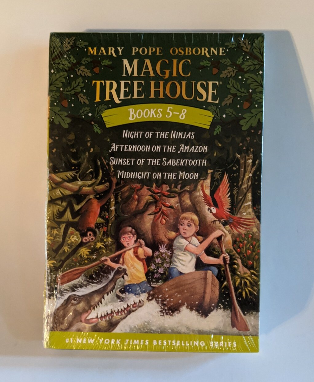 New Magic Tree House Volumes 5-8 Boxed Set By Mary Pope Osborne Sealed Adventure