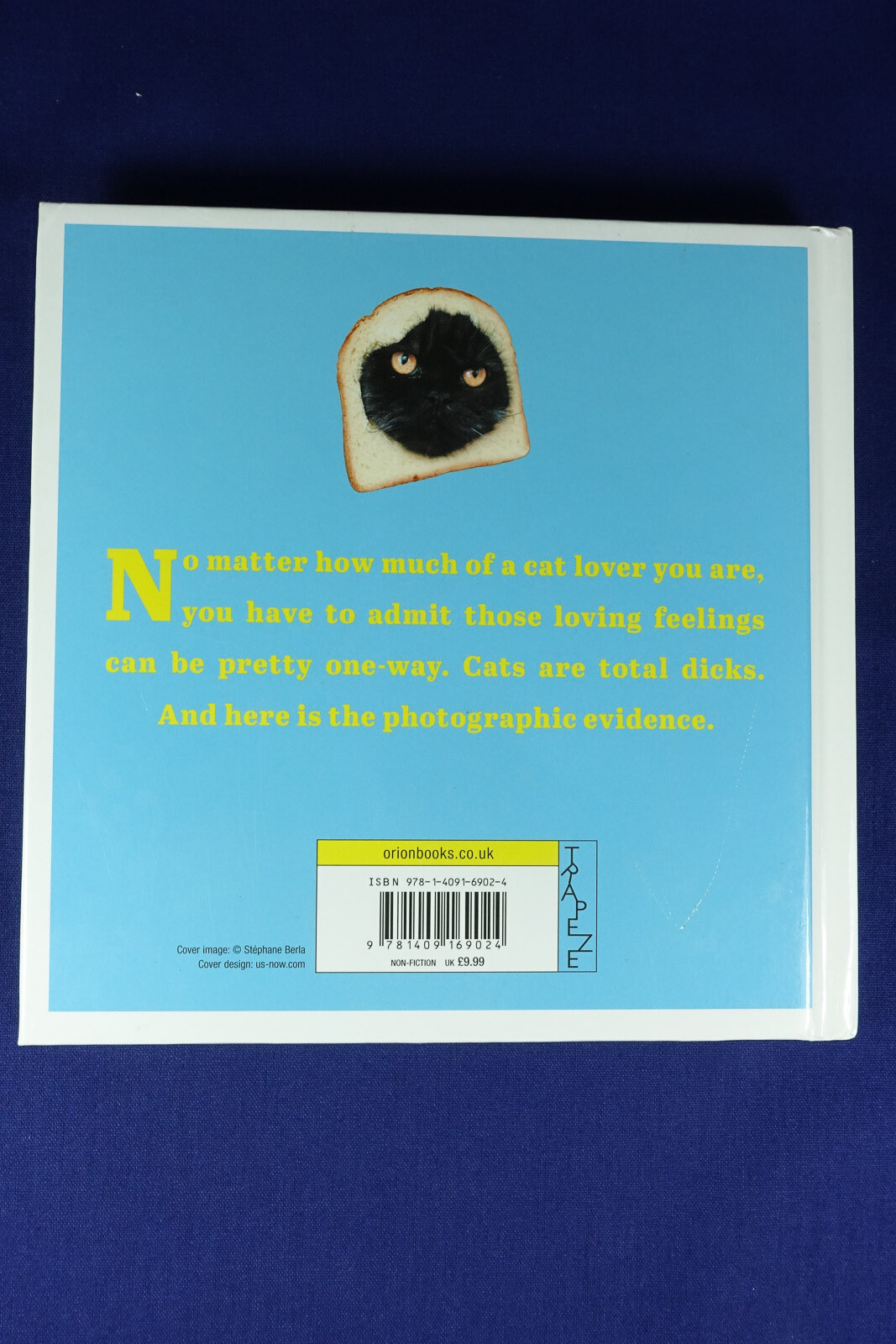 MY CAT IS A DICK Malcolm Katz FUNNY CAT PHOTOS BOOK