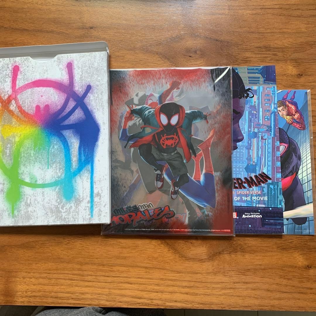 Spider-Man Into the Spider-Verse Blu-ray Set 3-Disc Special Edition