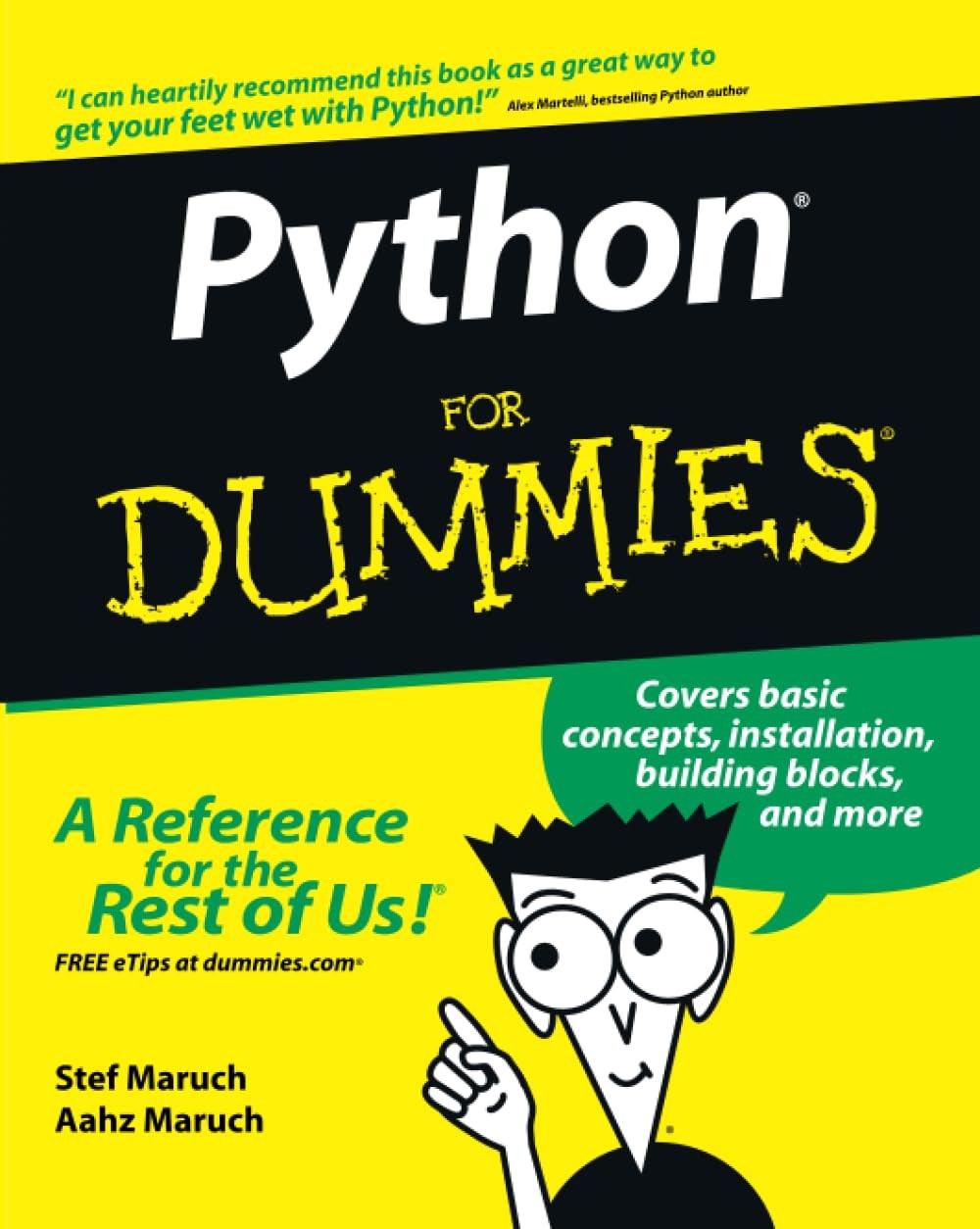 Python For Dummies (For Dummies Series) – paperback Maruch, Stef|Maruch, Aah…