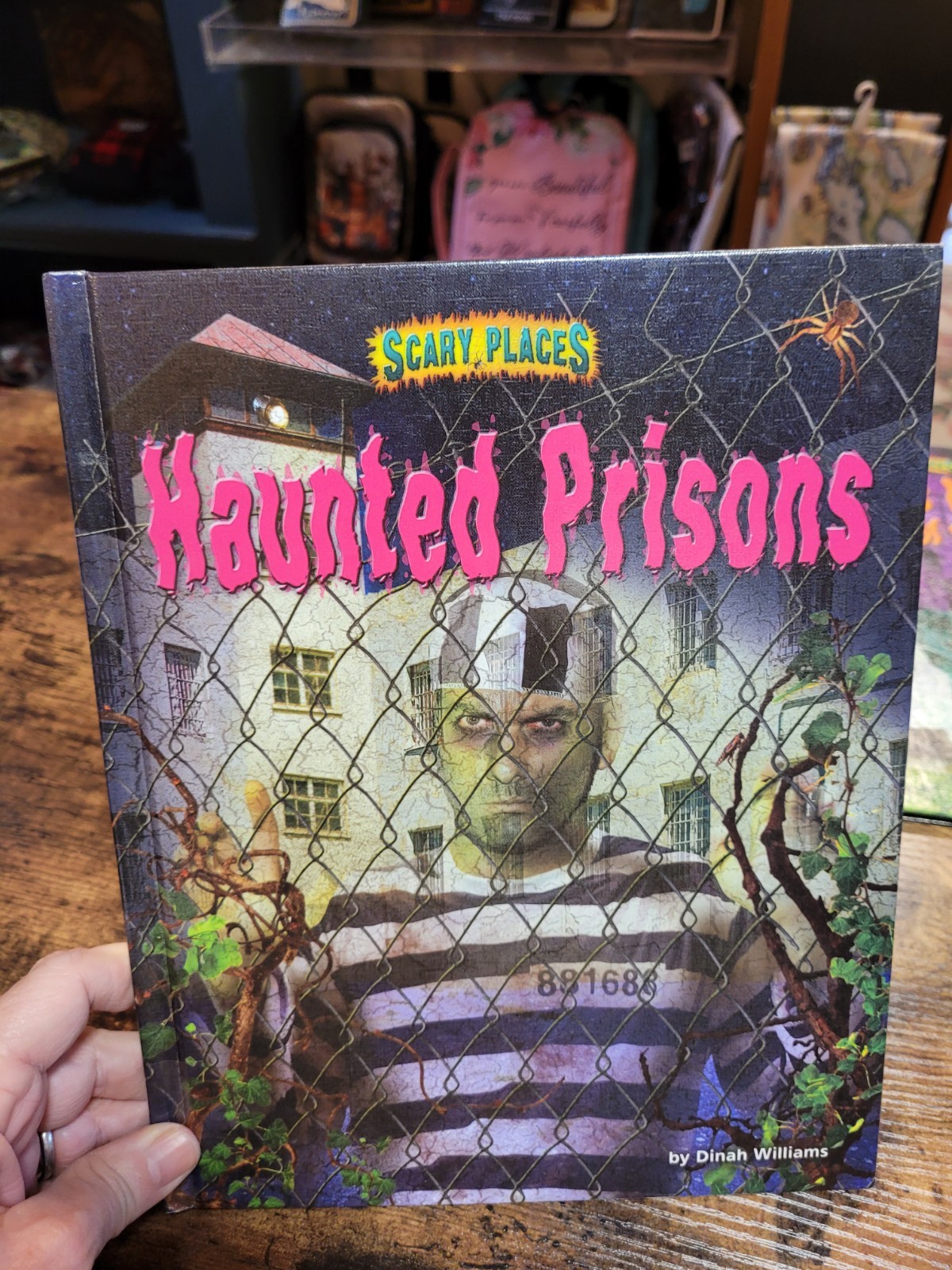 Scary Places Book Lot Of 7 HC Ex Library. GC Creepy Stations ++