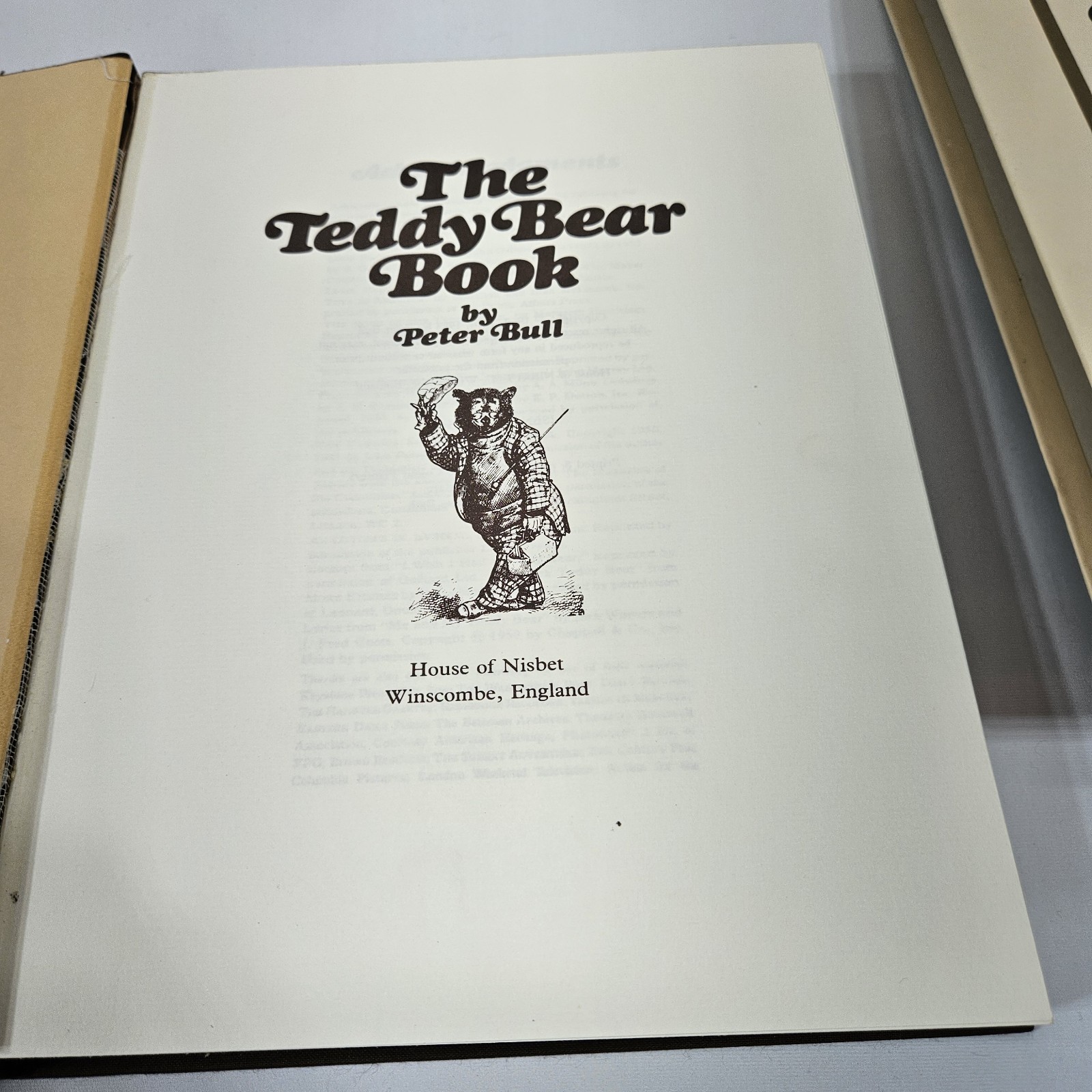 The Teddy Bear Book by Peter Bull (Signed limited edition) 5241/10,000