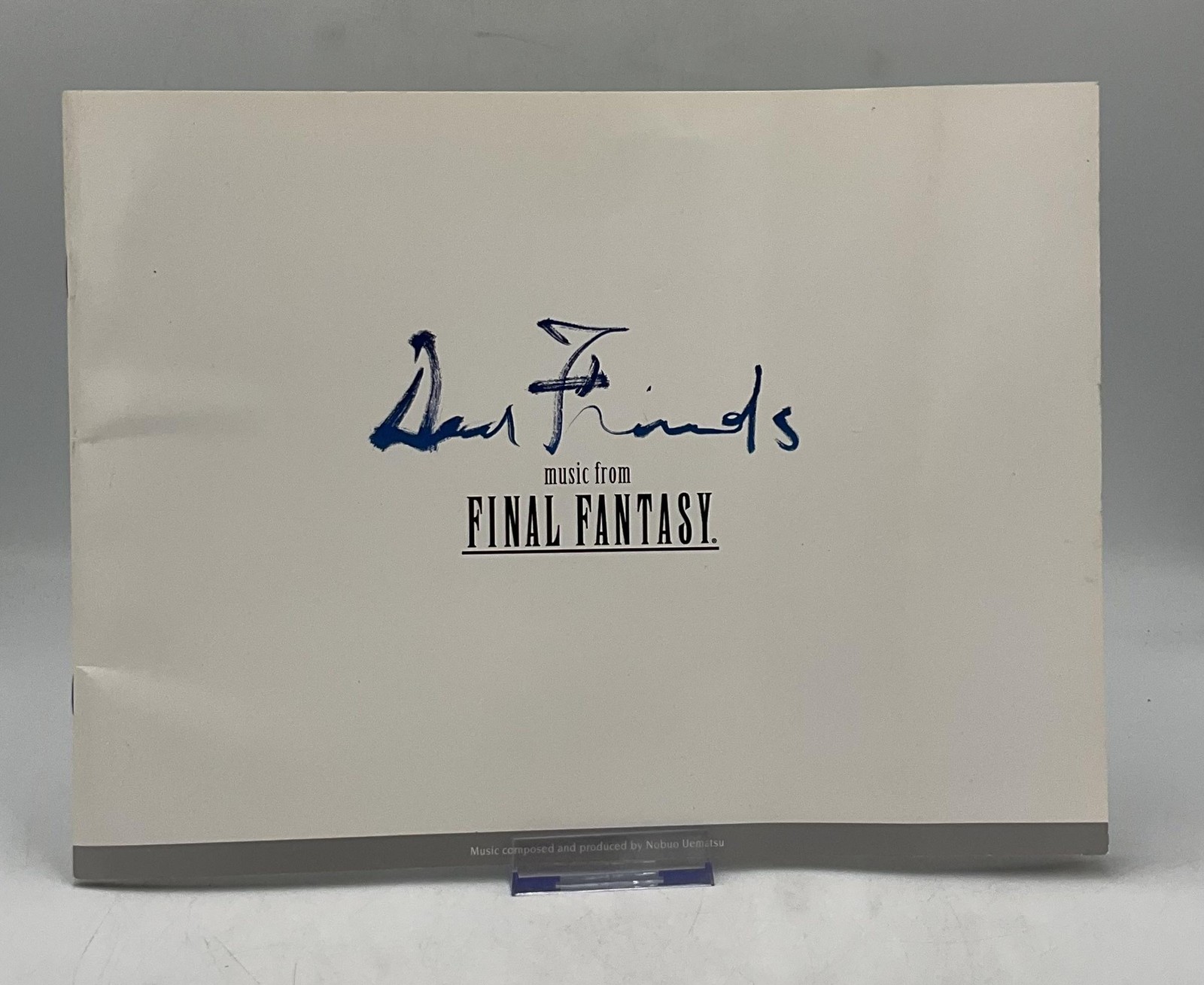 Dear Friends Music From FINAL FANTASY Nobuo Uematsu Square Enix Chapbook White