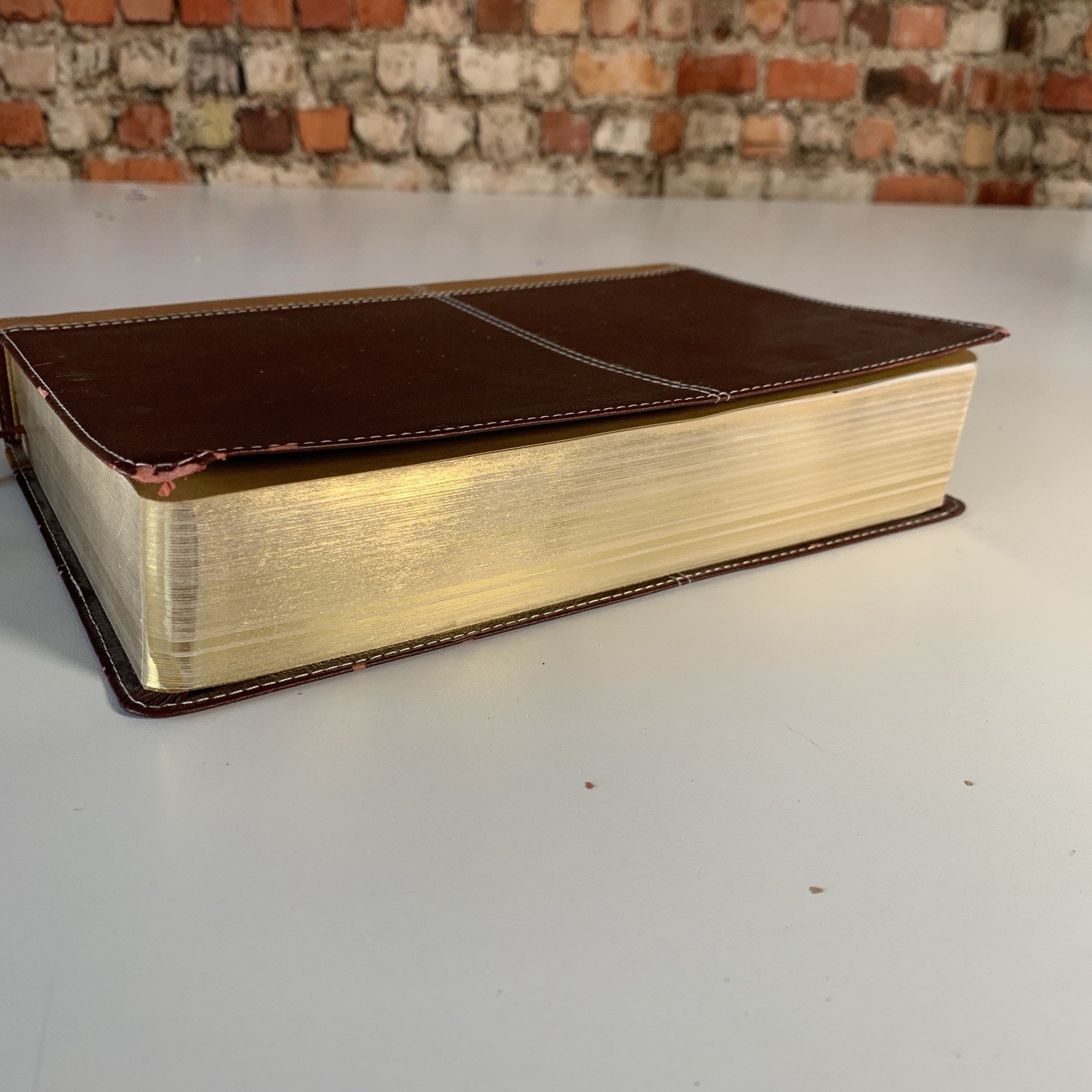 KJV, AMPLIFIED, Side-by-Side BIBLE, LARGE PRINT, IMITATION Zondervan