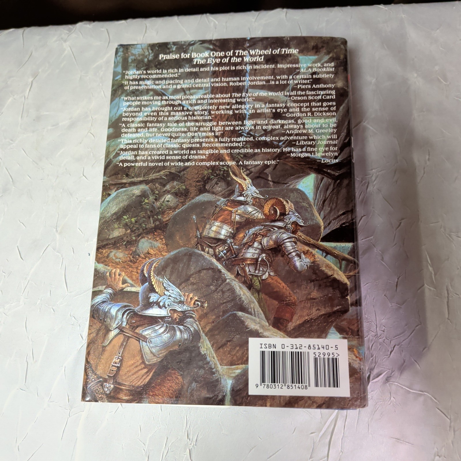 Great Hunt : Book Two of ‘The Wheel of Time’ by Robert Jordan (1990 Hardcover)