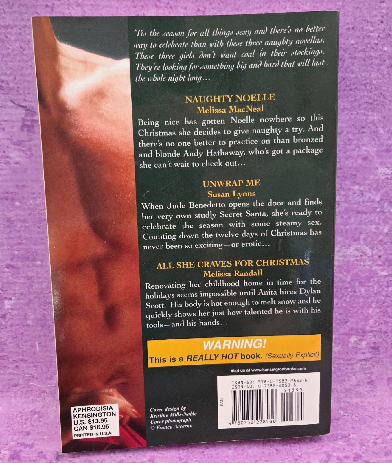 Unwrap Me by Melissa MacNeal Susan Lyons Melissa Randall SIGNED Erotica Fiction