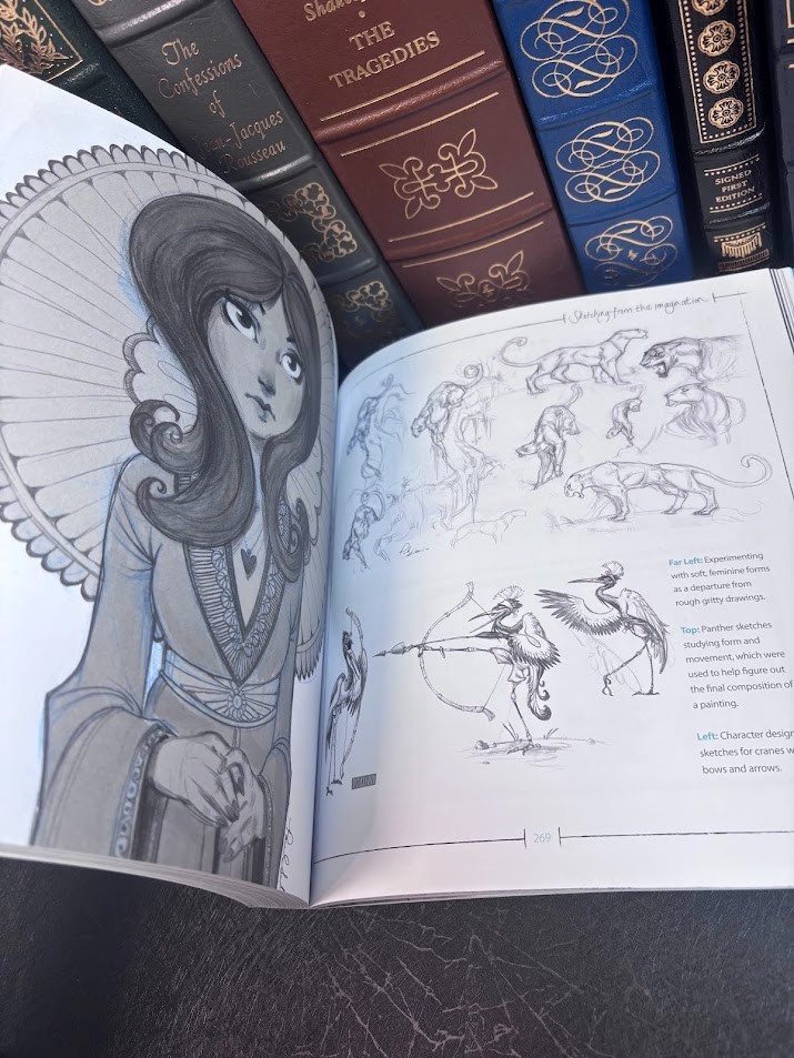Sketching from the Imagination 3dtotal Publishing 2013 Concept Art Book LN