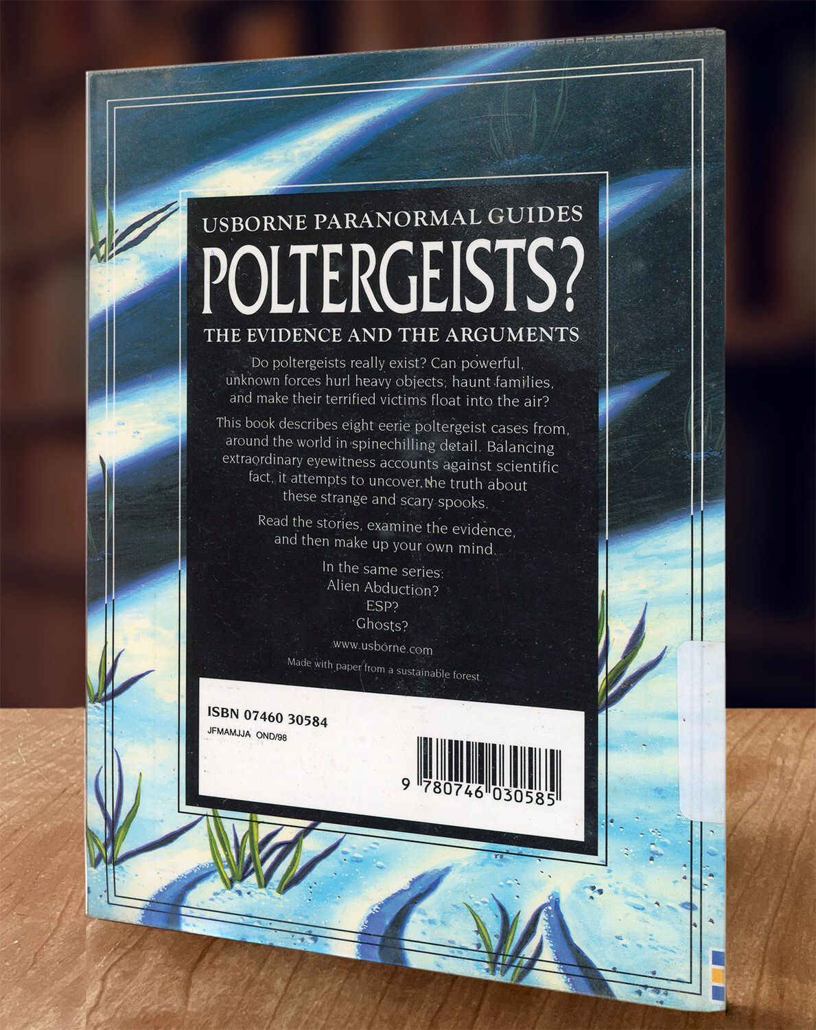 Poltergeists? by Anna Claybourne, Usborne Publishing Ltd. (1999 Paperback)