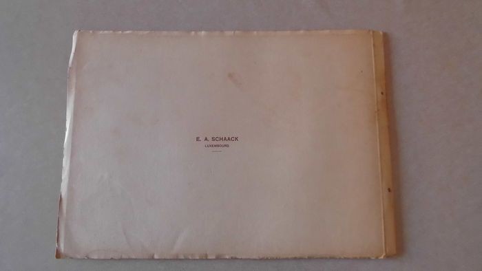Luxembourg Album ca. 30x21cm 16 Abbildungen unbekannt: