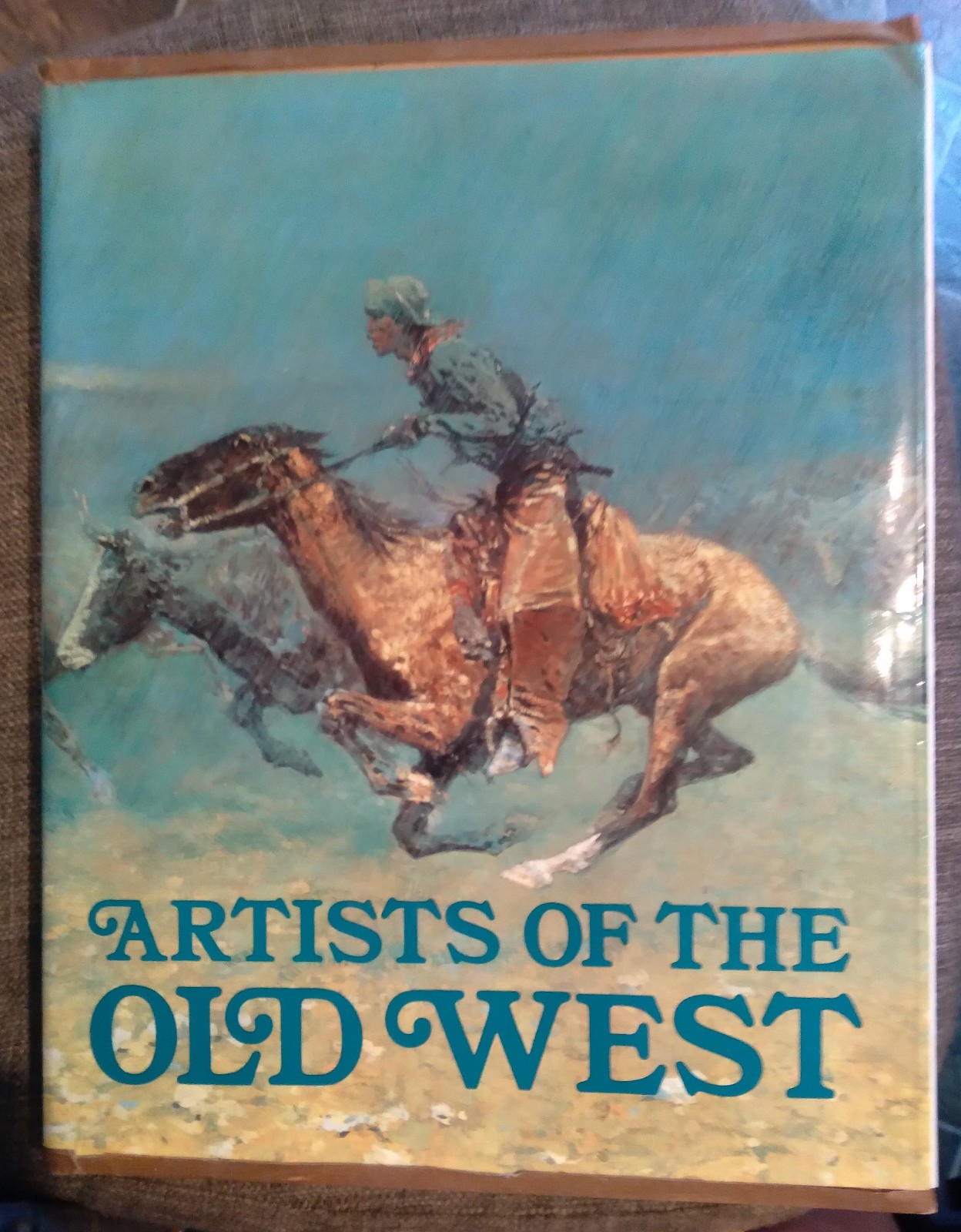 Artists of the Old West by John C. Ewers — Hard Cover — 1973 Enlarged Edition