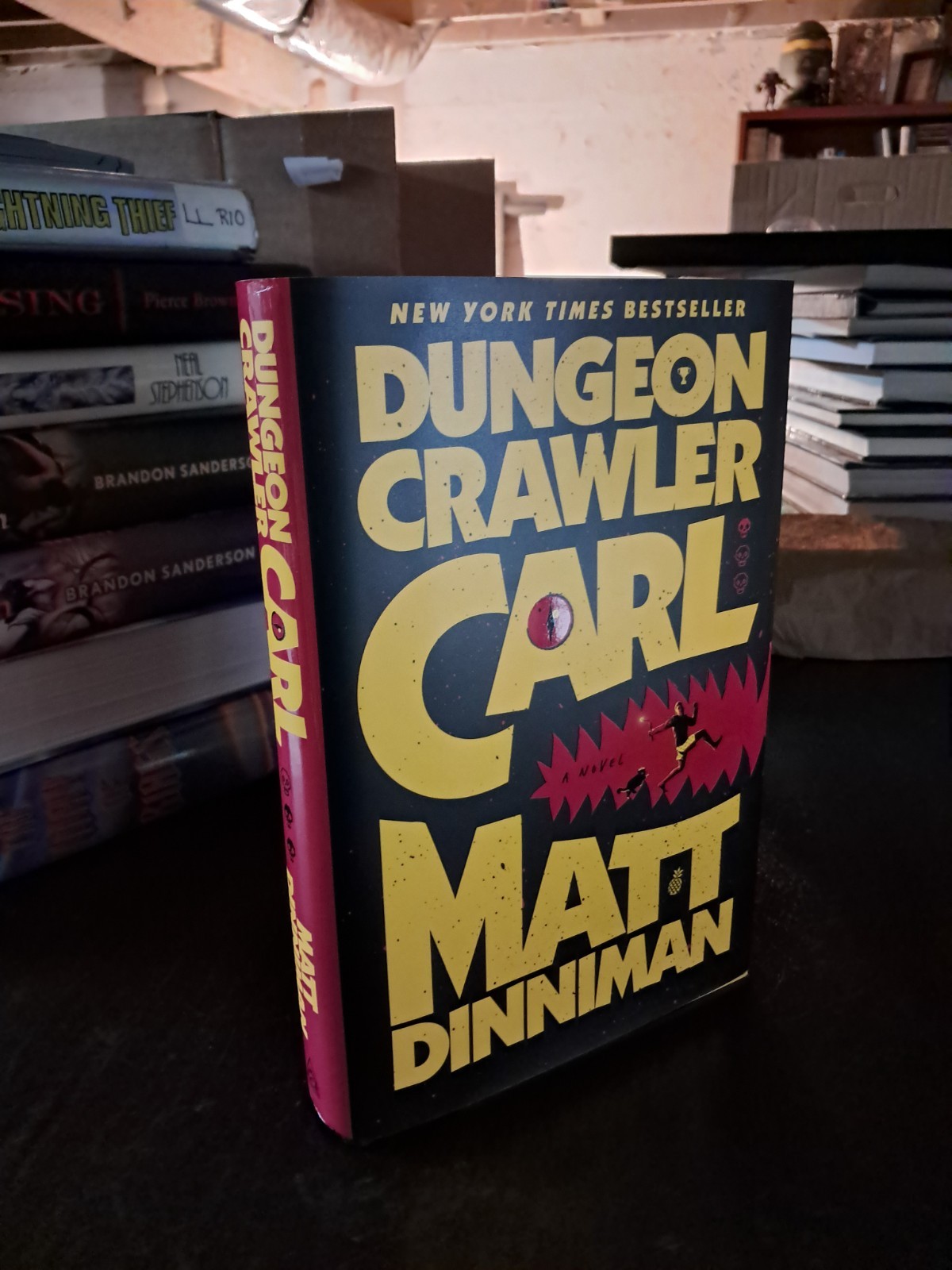Dungeon Crawler Carl Signed Matt Dinniman 1st Edition 15th Print HC DJ