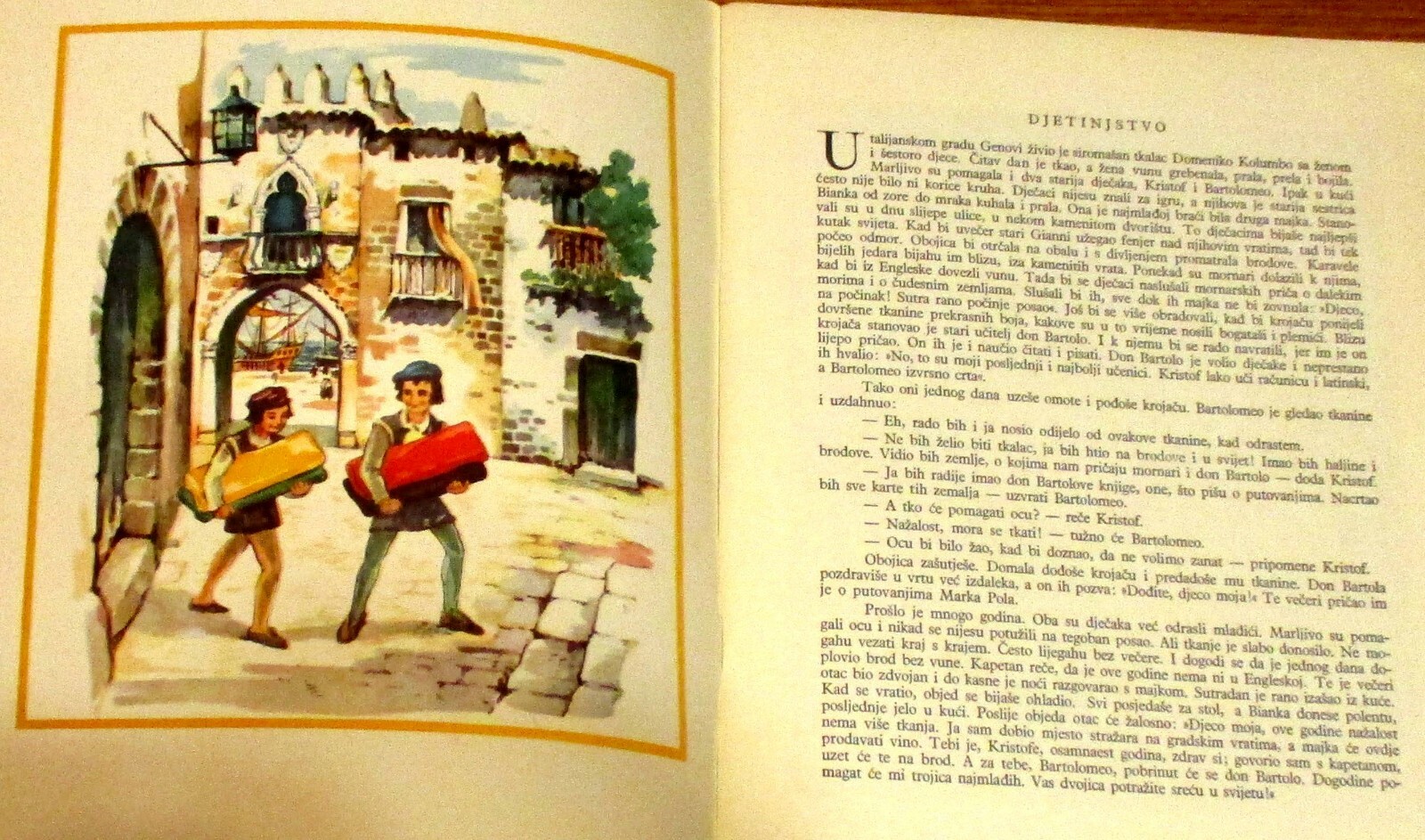 Kristof Kolumbo aka Christopher Columbus 1967 Croatian Text 28 Pages