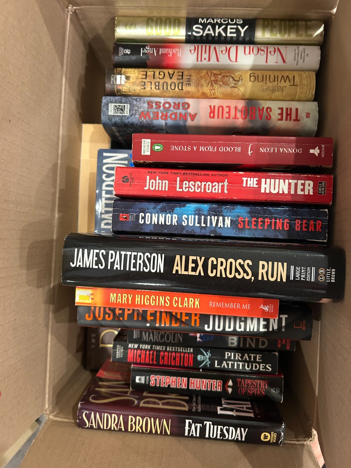 20 Assorted Thriller/Crime Books- all published in 2000s