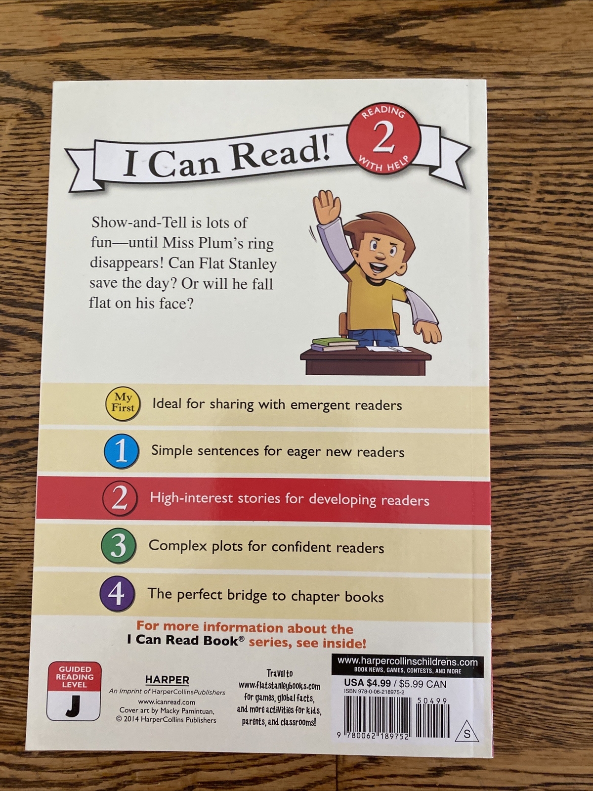 I Can Read Level 2 Ser.: Flat Stanley: Show-And-Tell, Flat Stanley! by Jeff…
