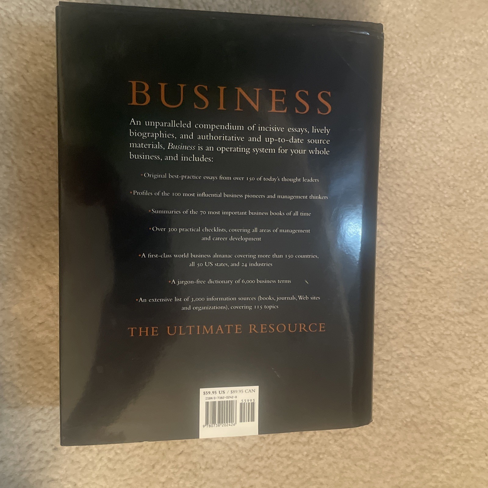 Business: The Ultimate Resource – hardcover, 0738202428, Perseus Publishing