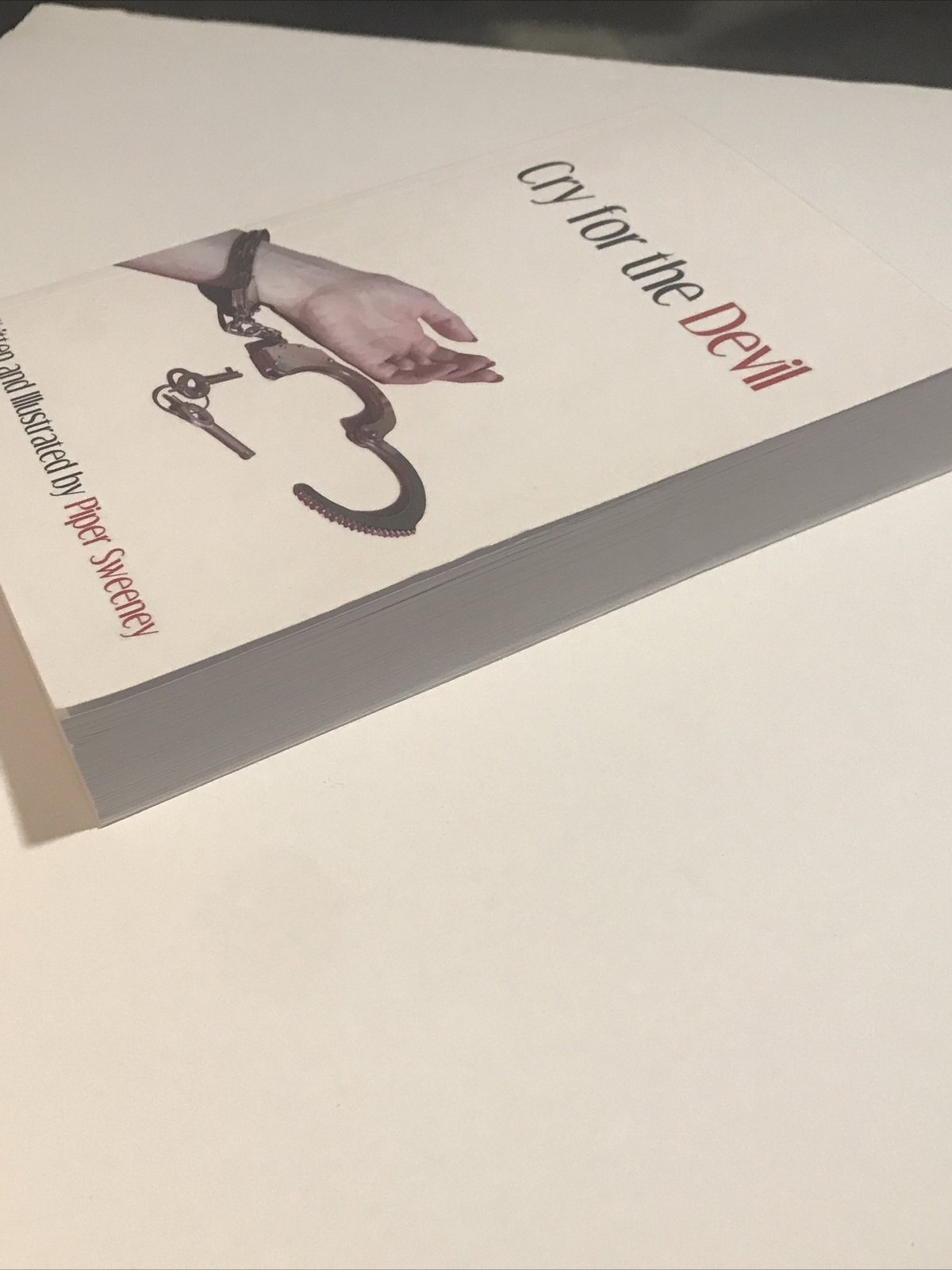 Cry for the Devil Written And Illustrated by Piper Sweeney Paperback – Like New