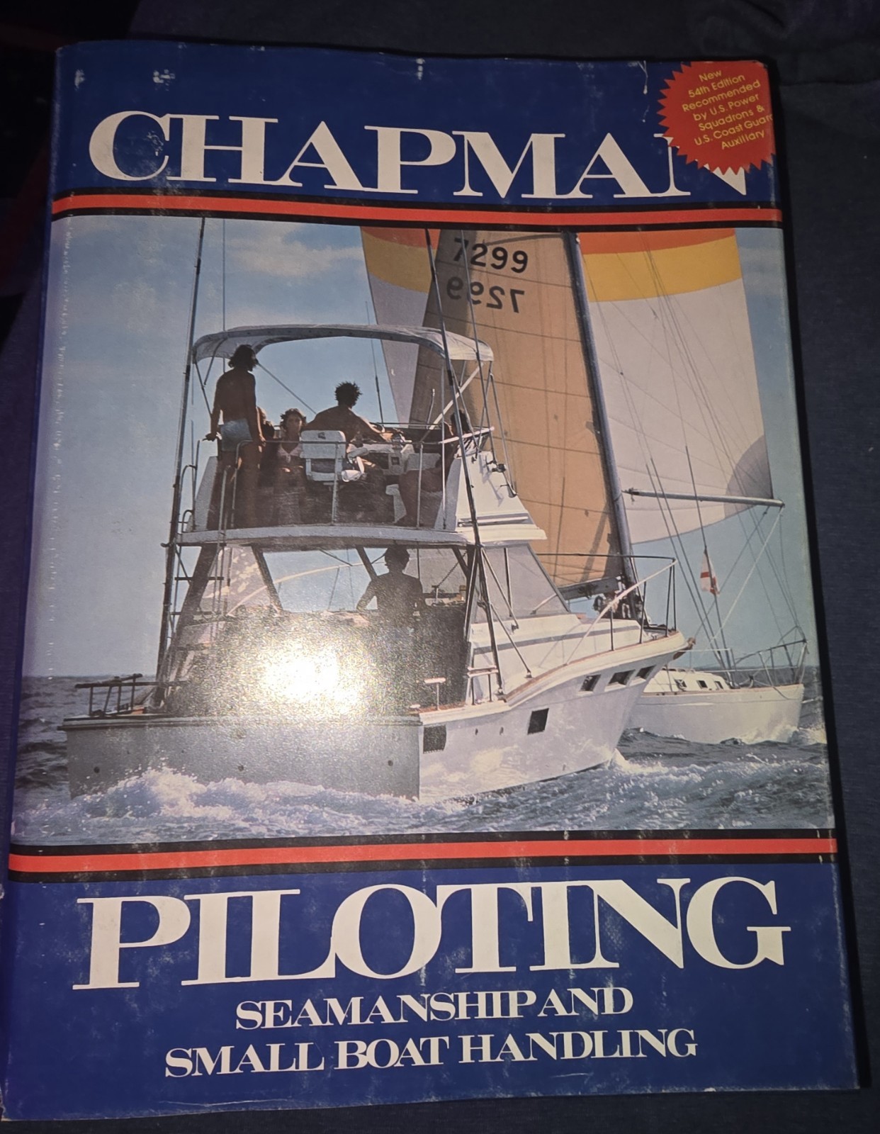 CHAPMAN Piloting & Seamanship Elbert S. Maloney Hardcover 54th Edition vintage