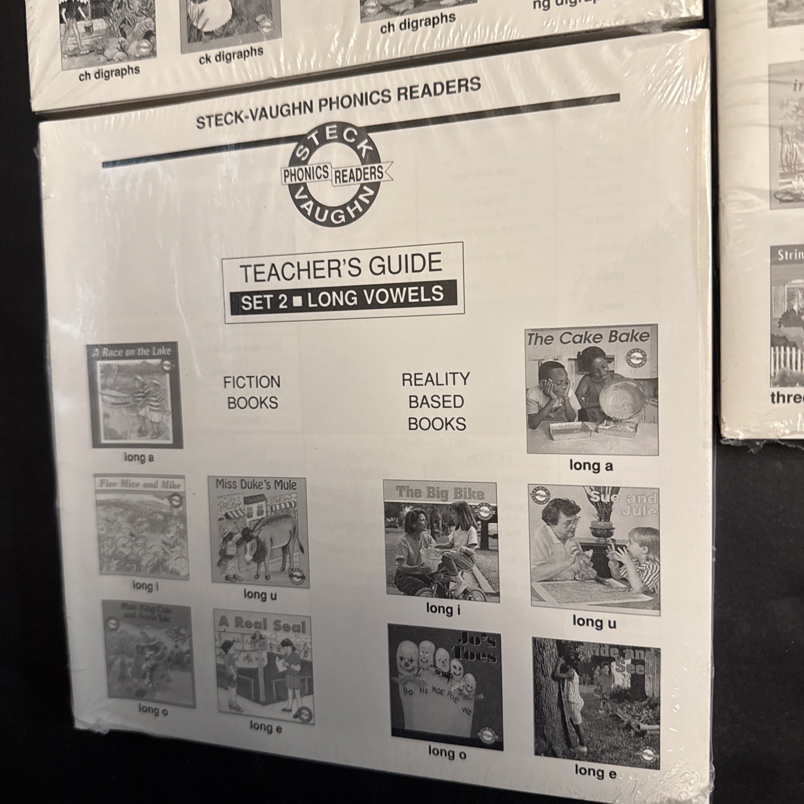 Steck-Vaughn Phonic Readers Teacher’s Guide Student 30 Books Set Factory Sealed
