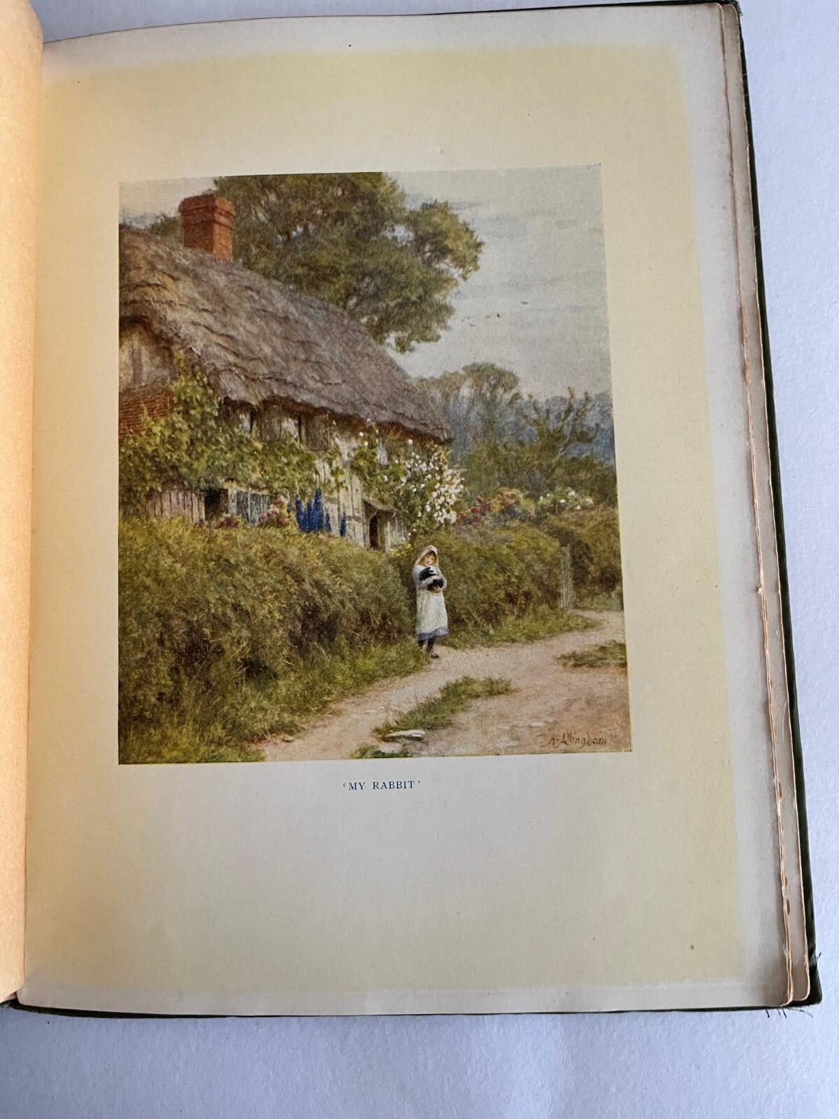 1909 THE COTTAGE HOMES OF ENGLAND ~ Stewart Dick, Helen Allingham, color plates