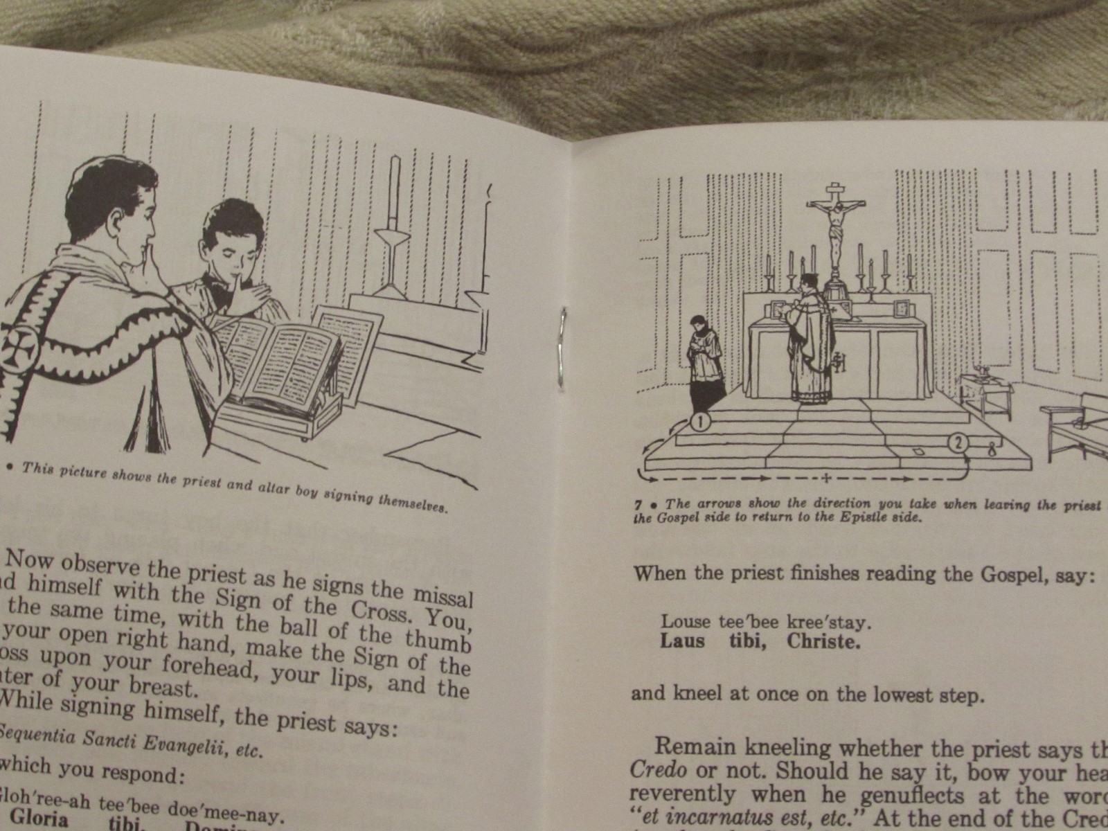 How to Serve Low Mass and Benediction by Reverend William O’Brien Booklet