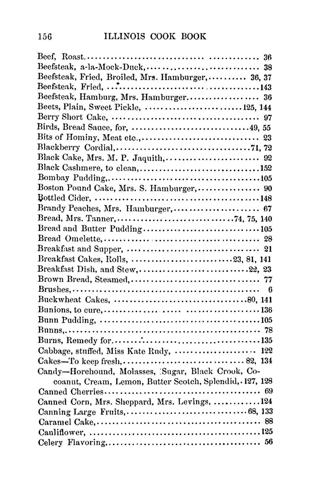 “1881” The Illinois Vintage Cook Book 164 Pages