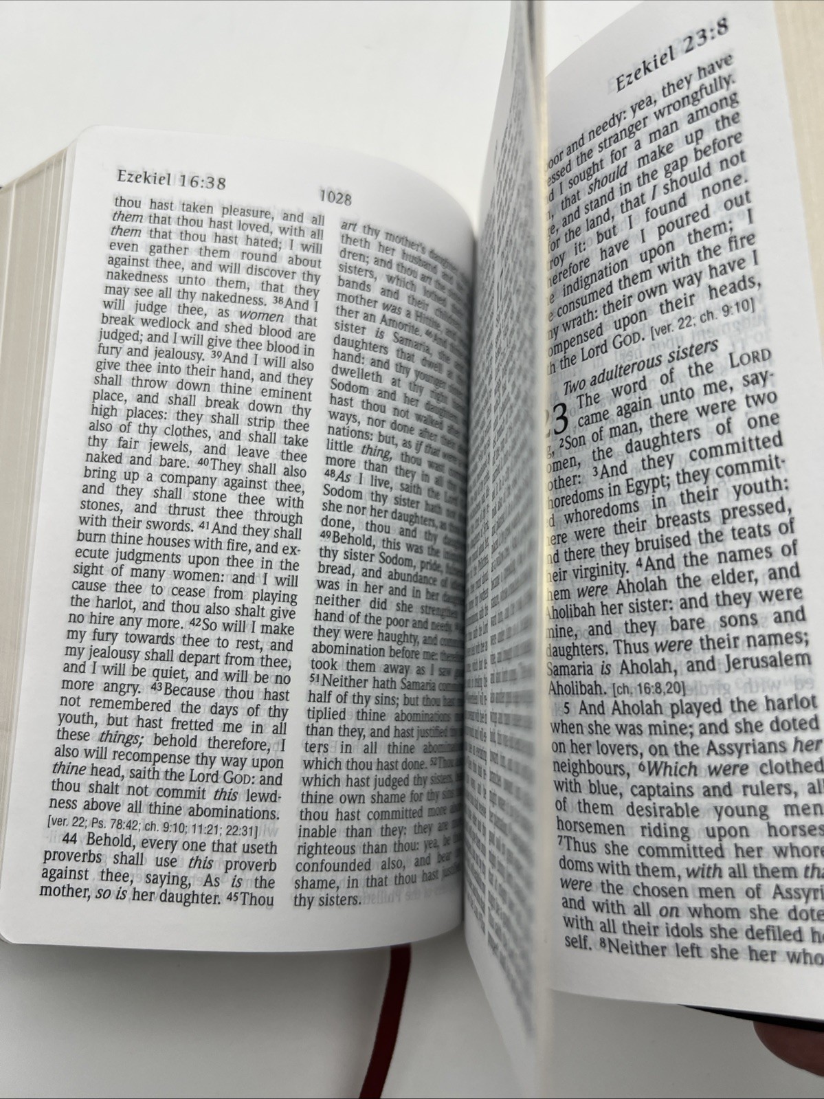 Holy Bible King James Version Reference Edition Hendrickson Bibles