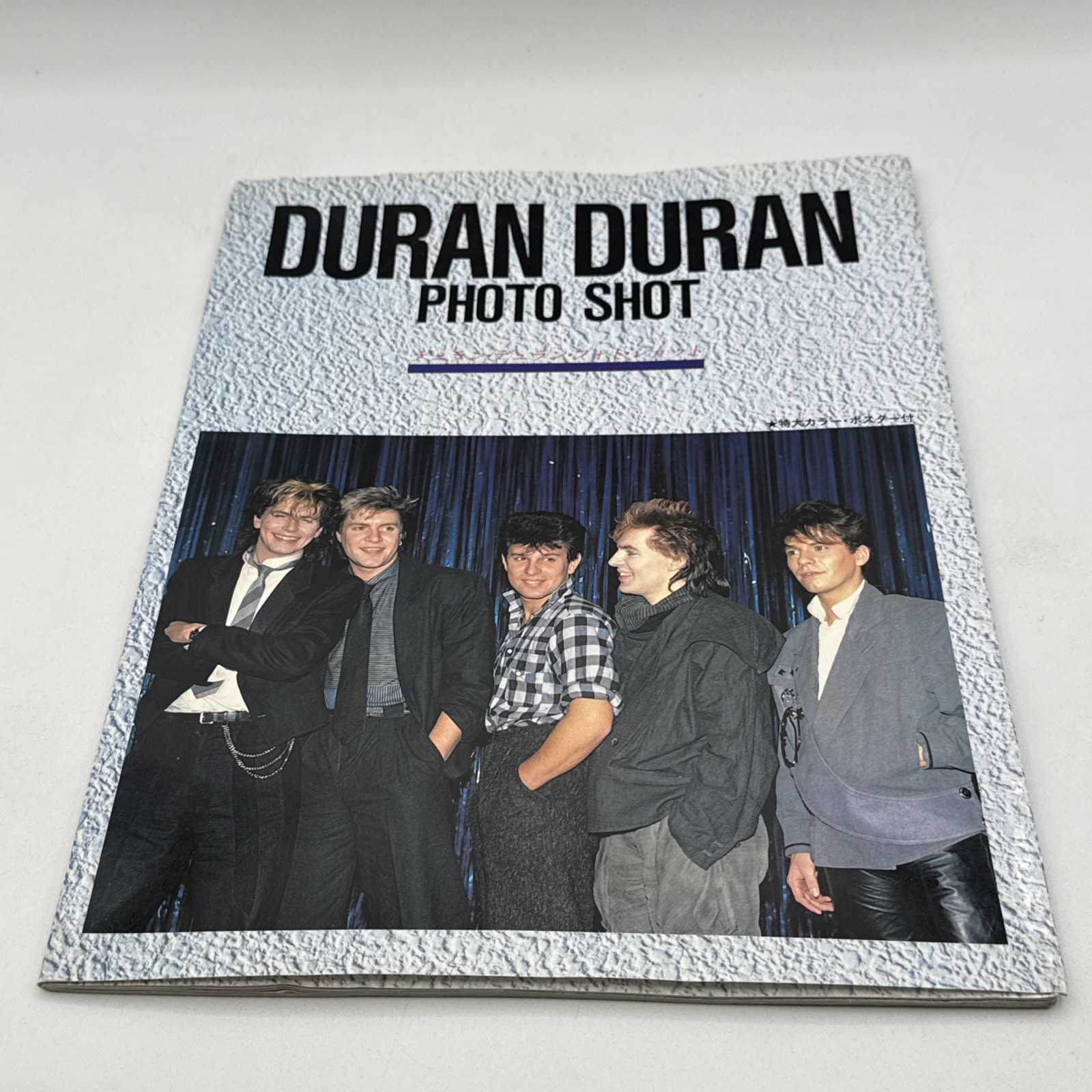 Duran Duran Photo Shot 1984 Vintage Japanese Book w/Pin-Up Poster New Romantics