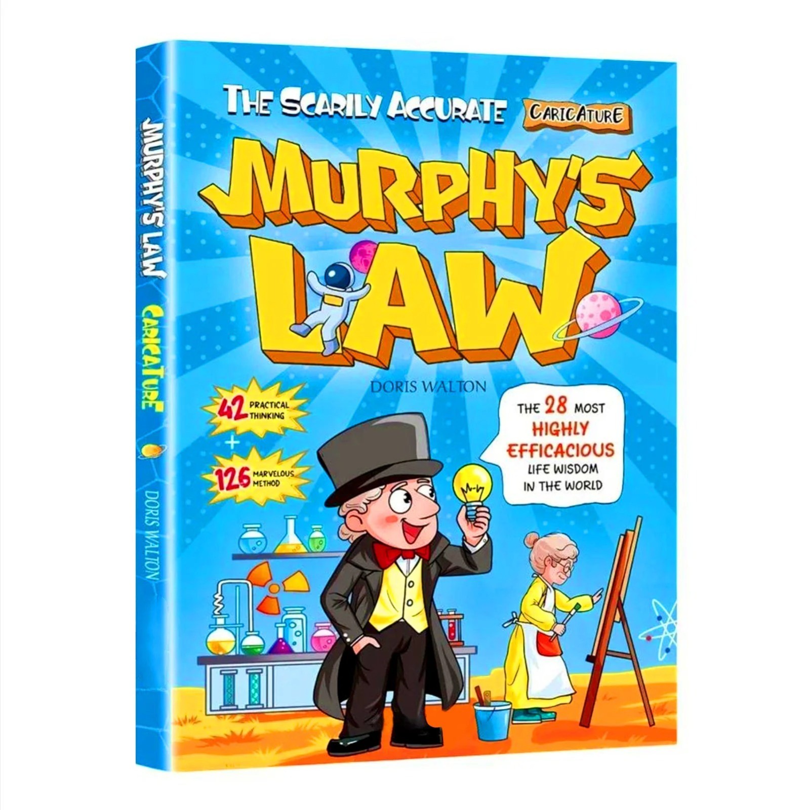 Murphy’s Law Learning Book for Kids 8-12 with 128 Pages Paperback Illustrated