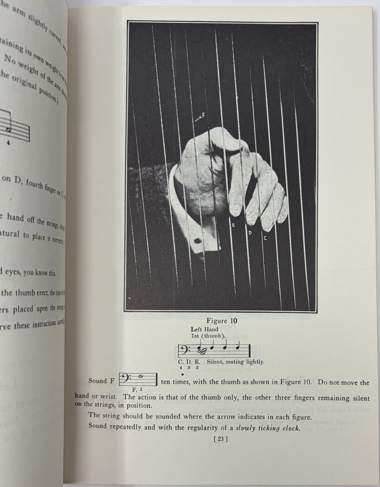 How To Play The Harp by Melville Clark Paperback Book Vintage