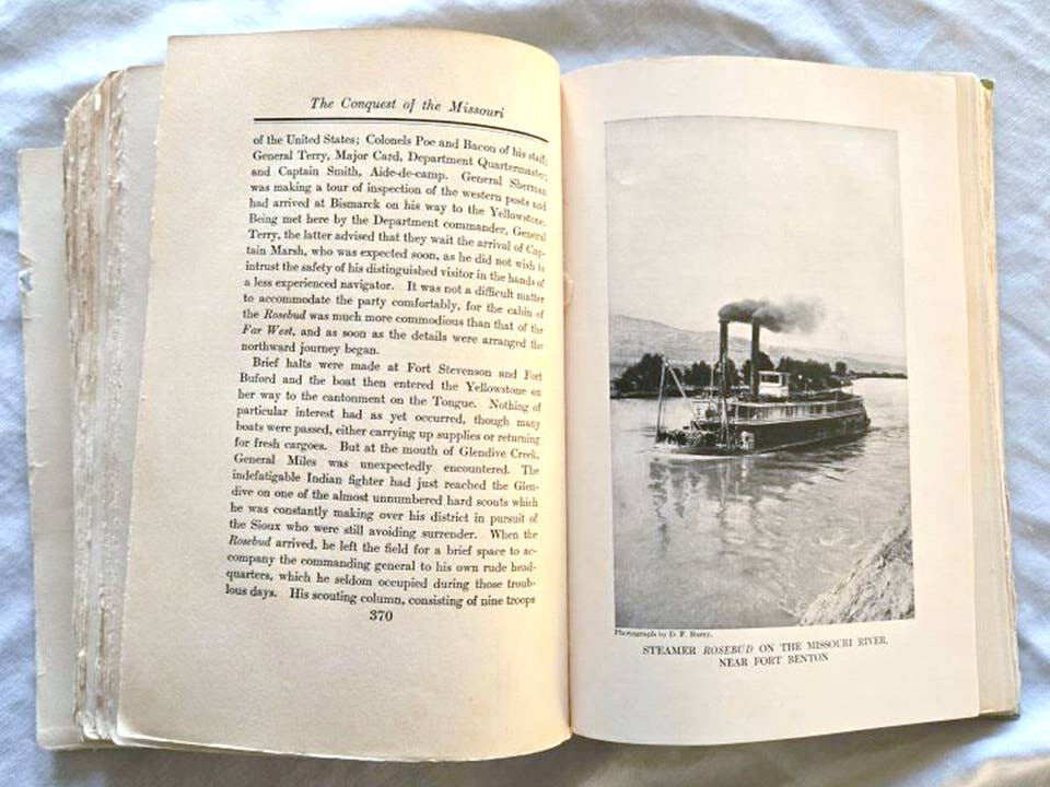 1909 The Conquest of the Missouri by Joseph Mills Hanson 1st edition h/c