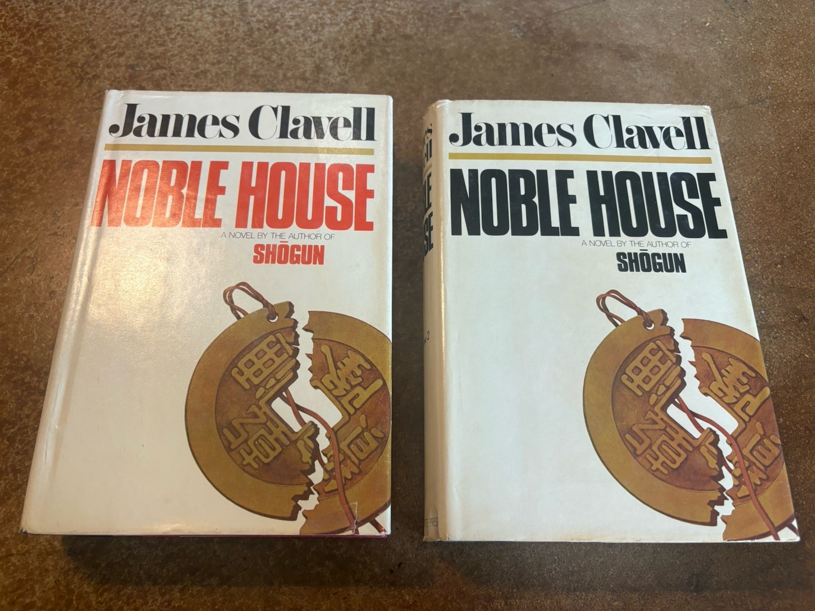 Shogun Asian Saga Lot Of 9 James Clavell, Hardcover Book Club+ Noble House
