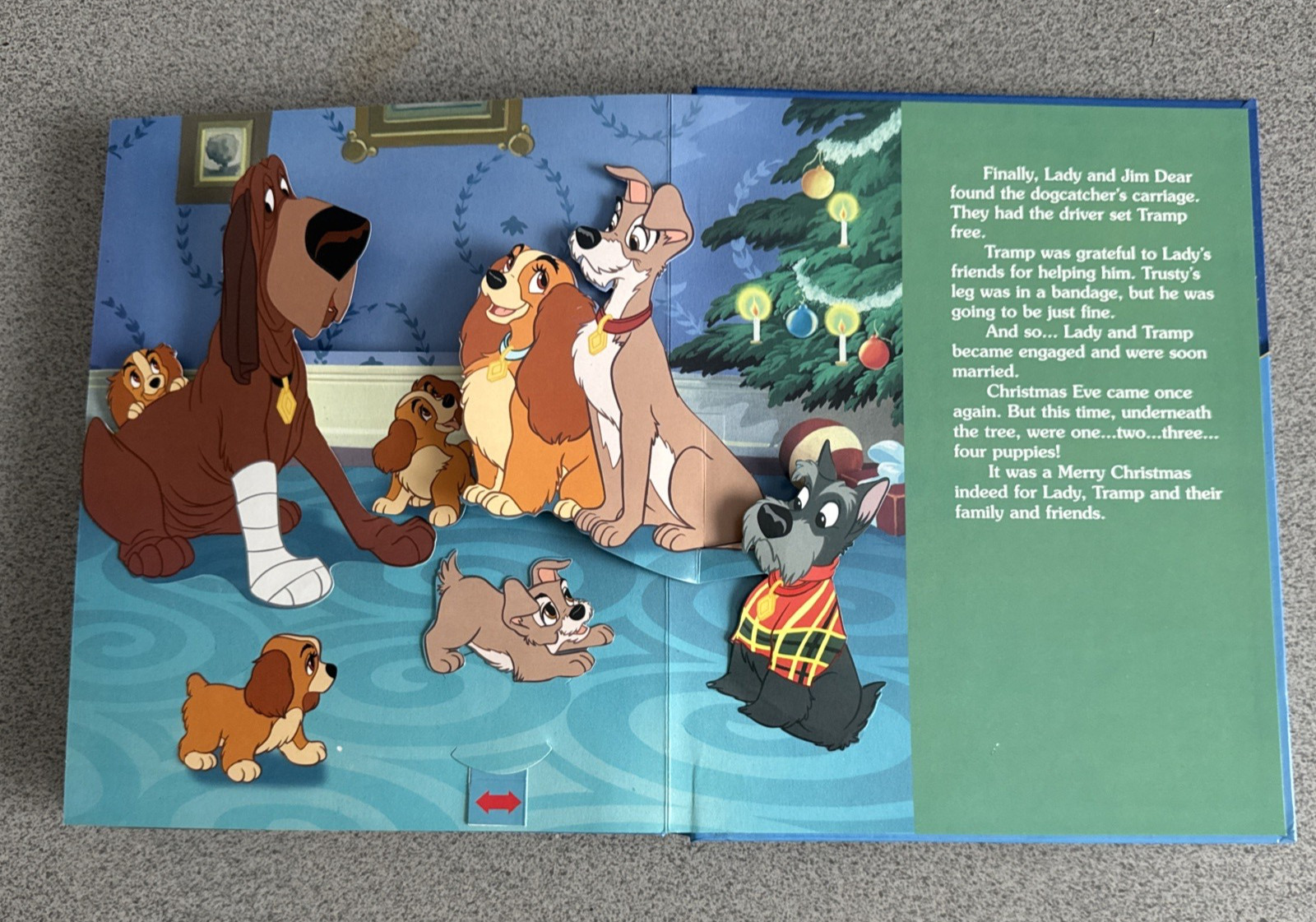 Lady and the Tramp Pop-Up Storybook -Walt Disney – Bendon Publishing Inter 2006