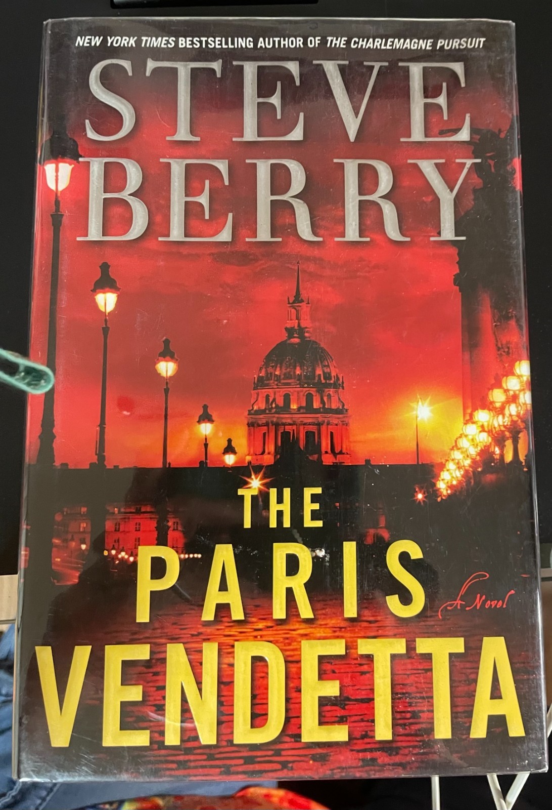 Signed 1st Edition (2009) Hardcover – Steve Berry “The Paris Vendetta”