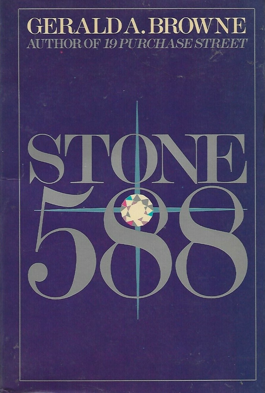 Stone 588 by Gerald A. Browne Paperback Very Good